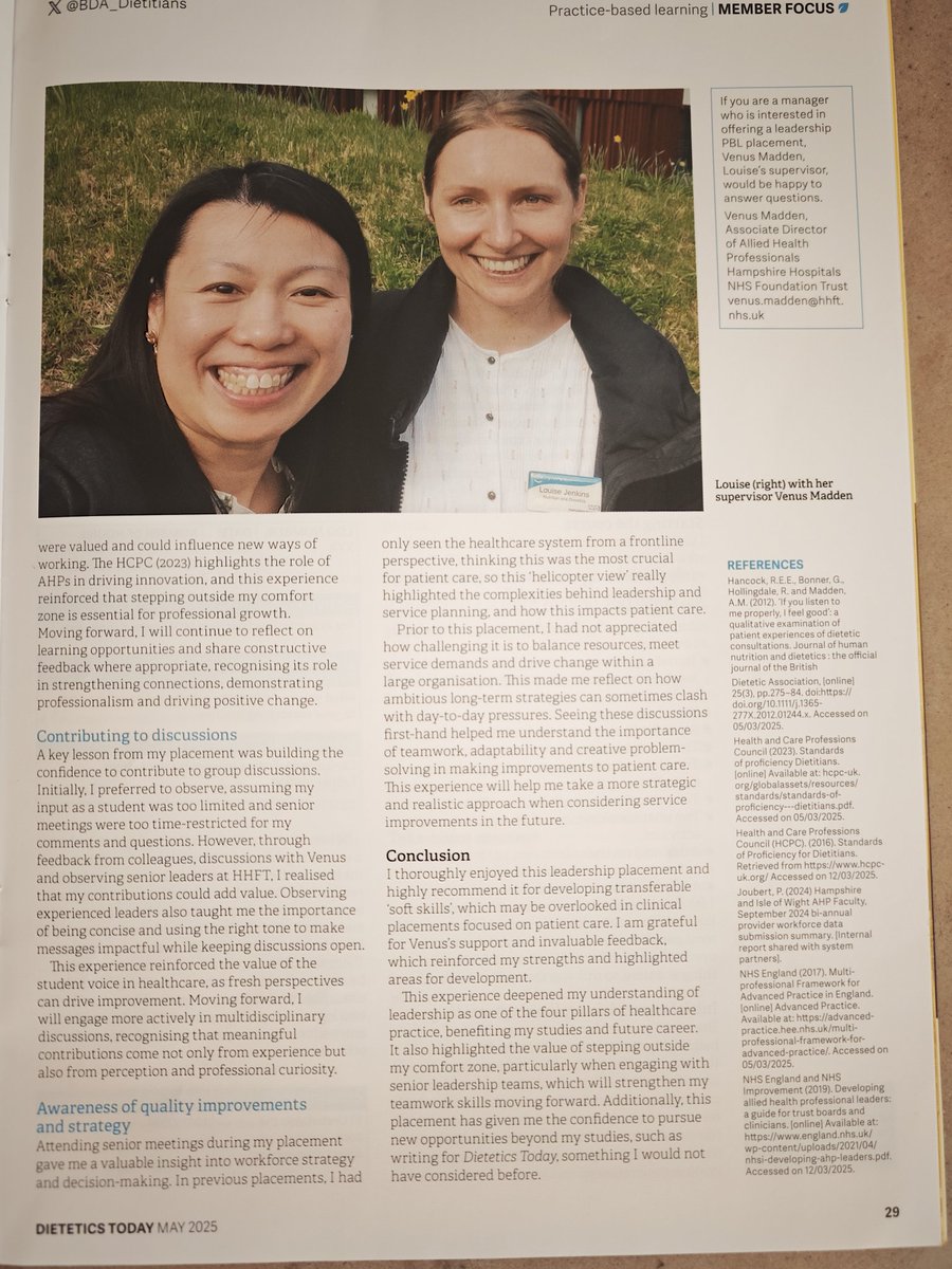 Kim Bibby RD (@kim_malcolmson) on Twitter photo Great reflections from <a href="/UoW_Dietetics/">Nutrition and Dietetics at Winchester University</a> learner on their leadership placement at <a href="/HHFTnhs/">Hampshire Hospitals</a> ! Lots to take forward for sept <a href="/CUDietitian/">Coventry Uni Student Dietitians</a> <a href="/UHBTherapy/">UHB Therapy Services</a> <a href="/BCHCNutrition/">Birmingham Community Nutrition</a> more to discuss in the COP <a href="/ColemanKaye/">Kaye</a> facebook.com/groups/1702383… Great reflections from <a href="/UoW_Dietetics/">Nutrition and Dietetics at Winchester University</a> learner on their leadership placement at <a href="/HHFTnhs/">Hampshire Hospitals</a> ! Lots to take forward for sept <a href="/CUDietitian/">Coventry Uni Student Dietitians</a> <a href="/UHBTherapy/">UHB Therapy Services</a> <a href="/BCHCNutrition/">Birmingham Community Nutrition</a> more to discuss in the COP <a href="/ColemanKaye/">Kaye</a> facebook.com/groups/1702383…
