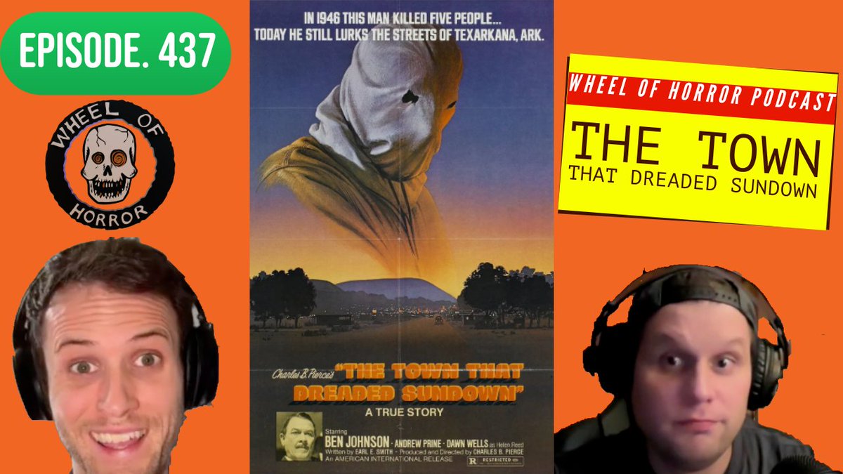 Wheel of Horror Podcast (@horrorwheel) on Twitter photo Video episode available on YouTube!
Today we explore The Town That Dreaded Sundown (1976), a chilling blend of true crime and horror. Based on the real-life TexArkana Moonlight Murders of 1946
YouTube: youtube.com/@wheelofhorror… Video episode available on YouTube!
Today we explore The Town That Dreaded Sundown (1976), a chilling blend of true crime and horror. Based on the real-life TexArkana Moonlight Murders of 1946
YouTube: youtube.com/@wheelofhorror…