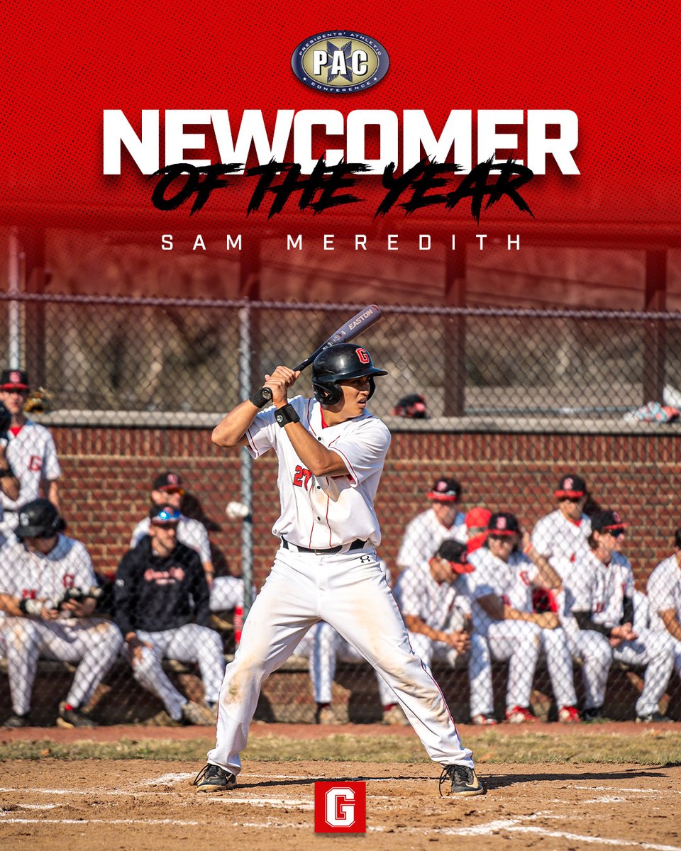 Grove City College Athletics (@gcc_wolverines) on Twitter photo Your PAC Baseball Newcomer of the Year: πππ’ πππ§ππππ©π! βΎοΈ
#WolverinesTogether | <a href="/GCC_bsb/">Grove City College Baseball</a> Your PAC Baseball Newcomer of the Year: πππ’ πππ§ππππ©π! βΎοΈ
#WolverinesTogether | <a href="/GCC_bsb/">Grove City College Baseball</a>