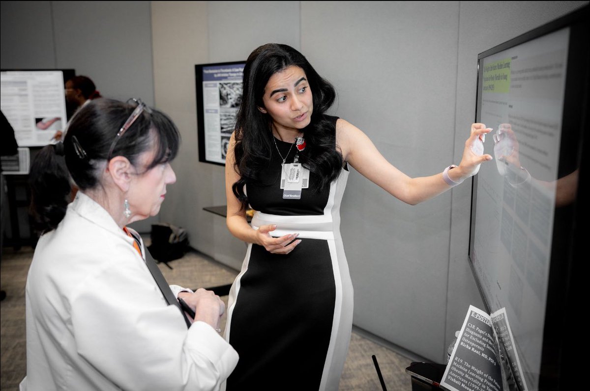 Vishali Moond (@vishali_moond) on Twitter photo Honoured to have received First Prize for Oral Presentation at the Department of Medicine’s Annual Research Day.
It’s always a pleasure to be surrounded by colleagues who are passionate about exploring new ideas and driving innovation.
<a href="/SPUHIMresidents/">Saint Peter's Internal Medicine Residency Program</a> <a href="/rutgershealth/">Rutgers Health</a> Honoured to have received First Prize for Oral Presentation at the Department of Medicine’s Annual Research Day.
It’s always a pleasure to be surrounded by colleagues who are passionate about exploring new ideas and driving innovation.
<a href="/SPUHIMresidents/">Saint Peter's Internal Medicine Residency Program</a> <a href="/rutgershealth/">Rutgers Health</a>