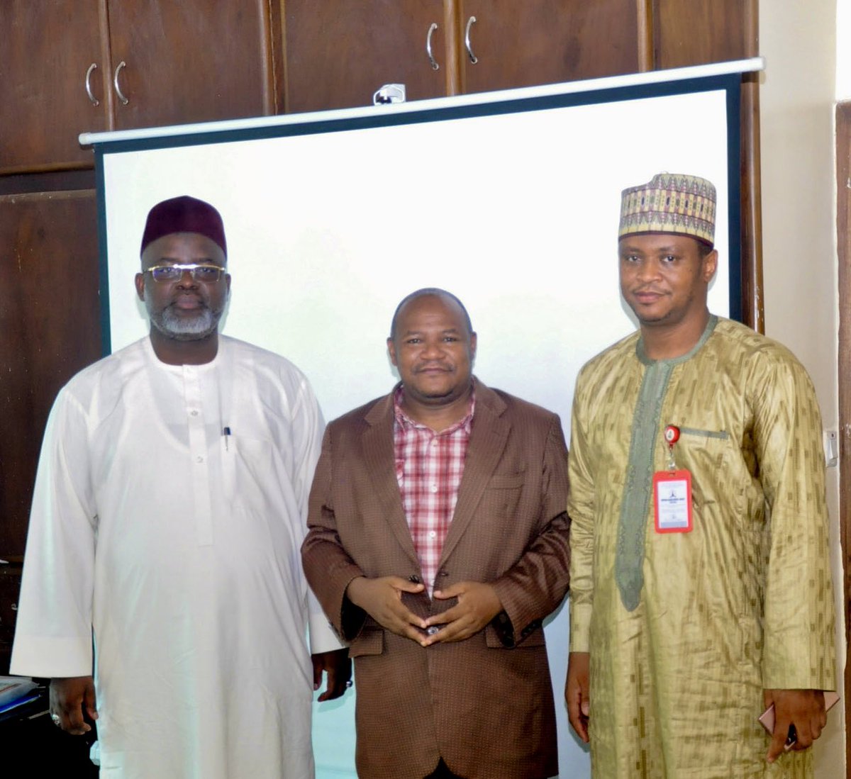The Africa Health Budget Network (AHBN), led by Dr. Aminu Magashi Garba, was honored to welcome Professor Saleh Yuguda, the Director General of the National Blood Service Agency (NBSA), to the AHBN building.

During the brief informal visit on May 13, 2025, the duo had a