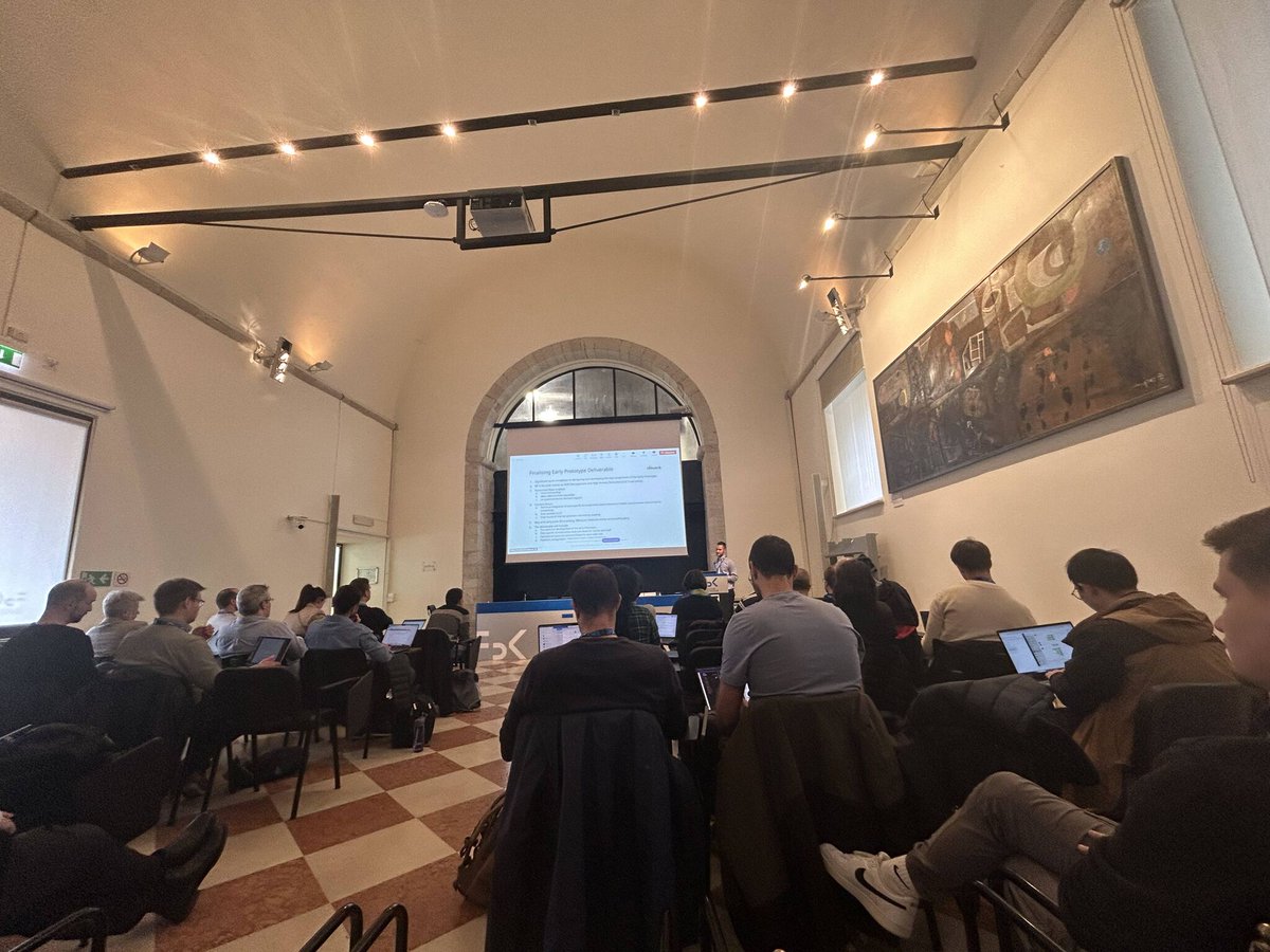 AI4Work_EU's tweet image. AI4WORK General Assembly – Trento, Italy 🇮🇹 | 6–7 May 2025
Last week, the consortium gathered in beautiful Trento for two impactful days hosted by Fondazione Bruno Kessler, at the Polo Umanistico.
#AI4WORK #AI #Robotics #DigitalTwins
ai4work.eu
