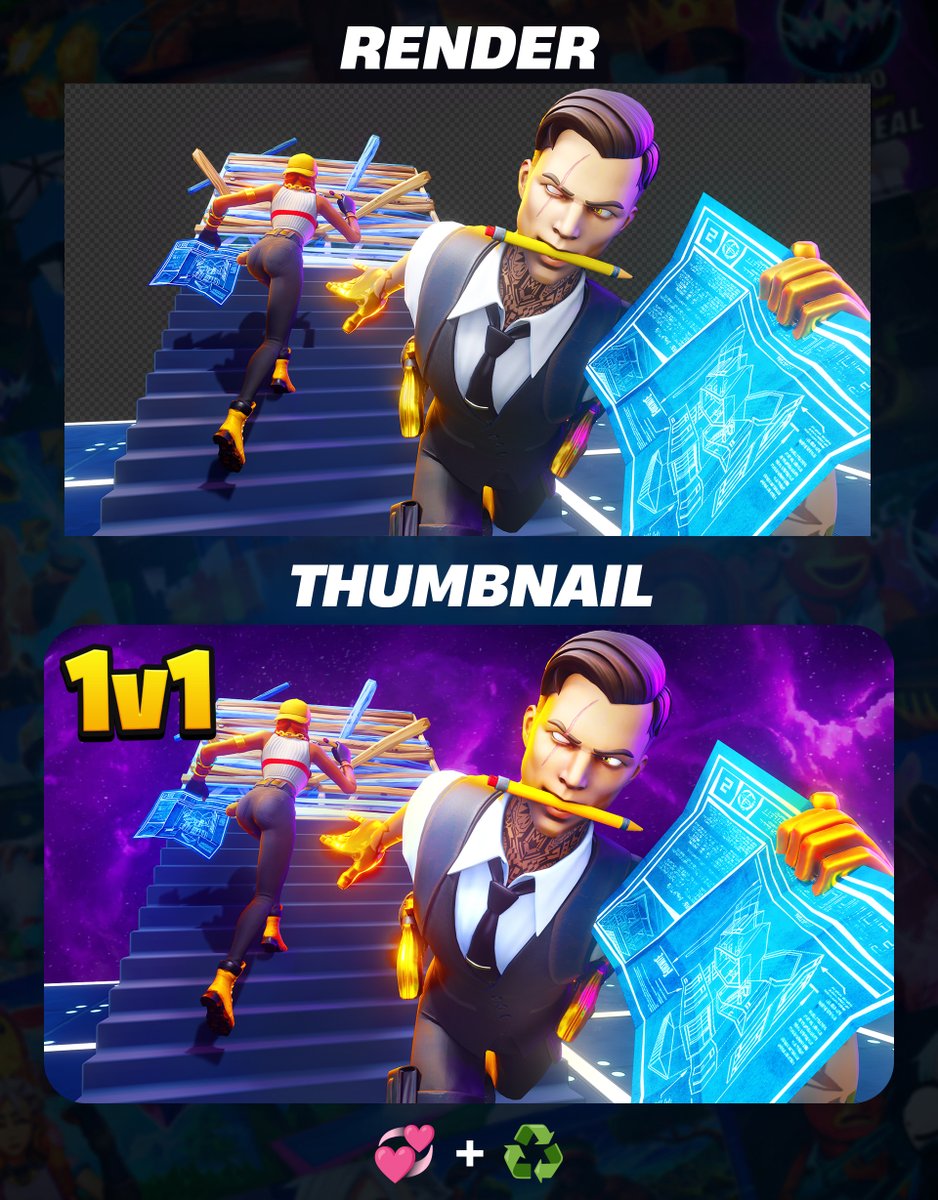 1V1 Creative Map Thumbnail

Support is appreciated 🌌

#Fortnite #FortniteArt #FortniteGalacticBattle