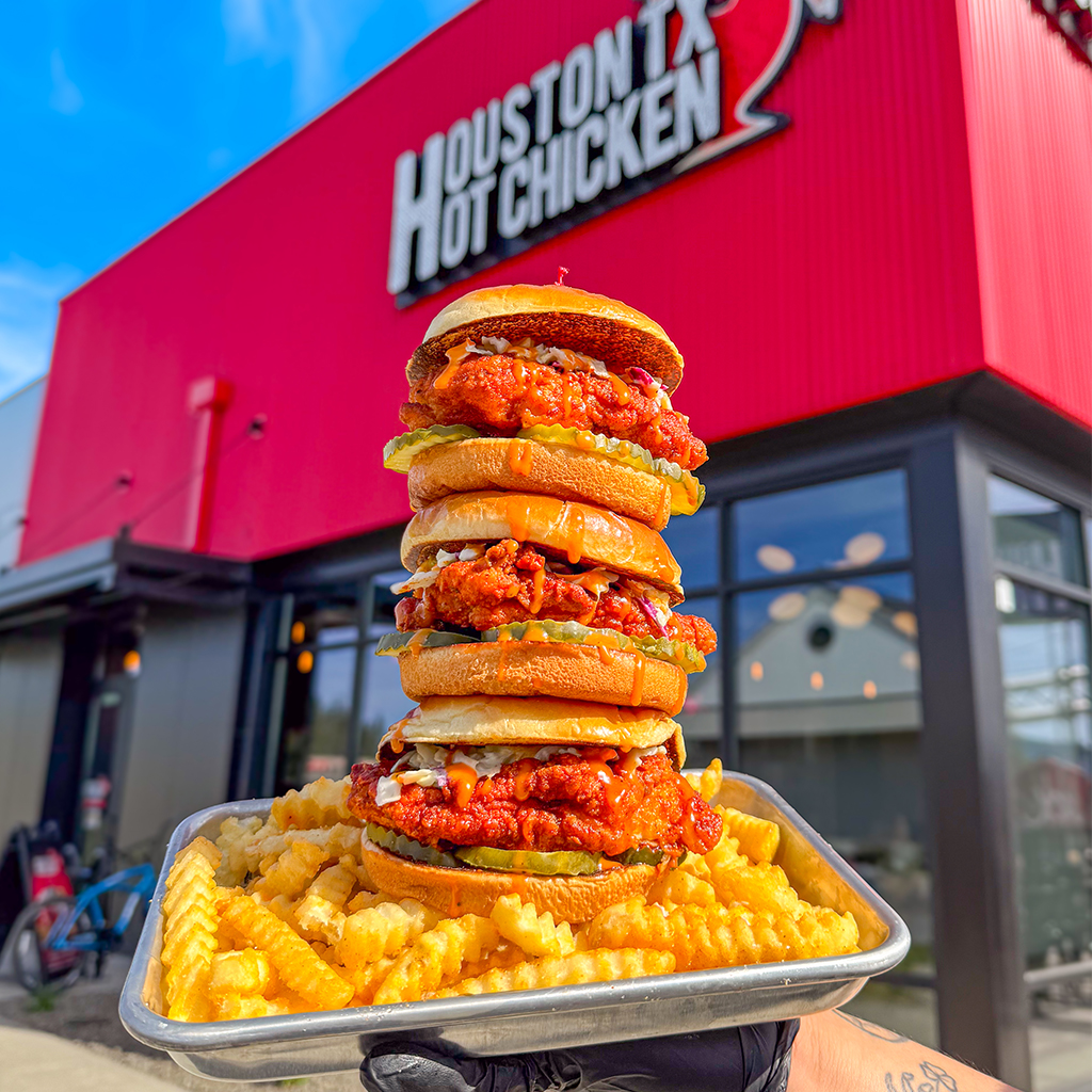 htxhotchicken's tweet image. #PostFalls, you showed UP! 🎉🐓 Thank you to everyone who came out and made our Grand Opening unforgettable. Big love to our incredible team for crushing it from open to close! ❤️ #grandopening #hotchicken