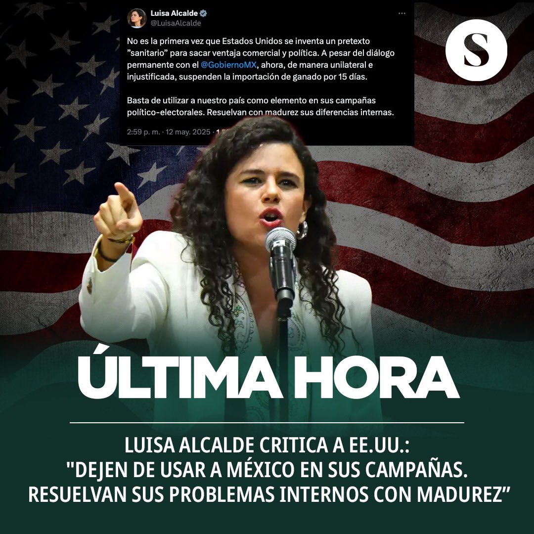 Morena exige que Estados Unidos resuelva sus problemas internos con madurez. Curiosamente, lo pide una fuerza política que aborda sus conflictos internos echando culpas al pasado y desenterrando el FOBAPROA, mientras ejerce el gobierno recurriendo a tómbolas y rifas. 🤌🏼