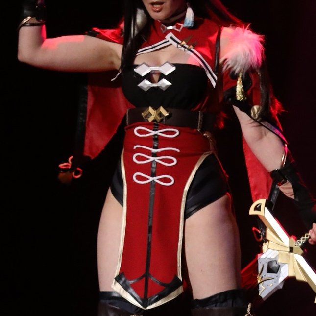 Proper focus on my Beidou cosplay 👀
#genshinimpact #beidou