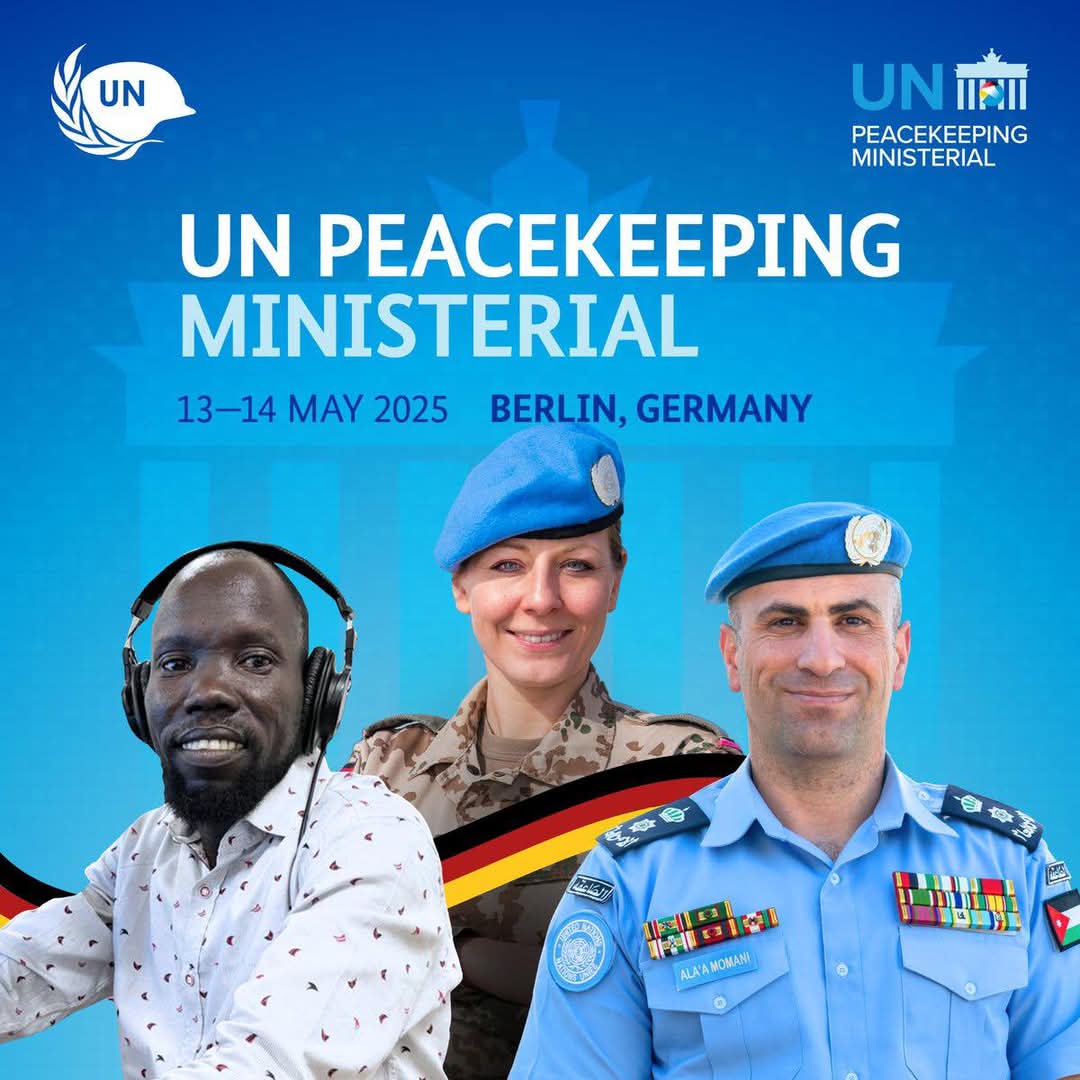 With the large number of conflicts worldwide, UN peacekeeping is more important than ever.

Germany is hosting the two-day UN Peacekeeping Ministerial in Berlin with delegations from 130+ countries participating. The focus is the future of peacekeeping. #PKMinisterial #PKM2025
