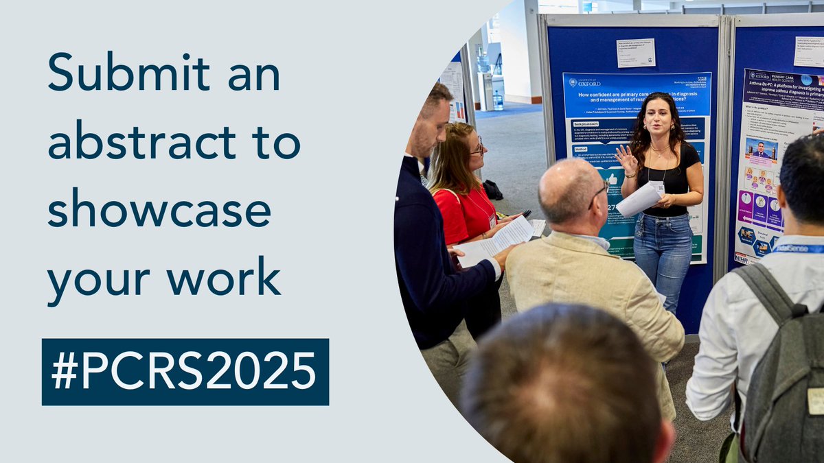 Abstracts are invited for #PCRS2025 Conference. We welcome Scientific Research, Best Practice &amp; Service Development abstracts. Encore abstracts are accepted. 

This is an excellent opportunity to share your work at the UK's leading respiratory conference▶️ ow.ly/nHG750Mh6SU
