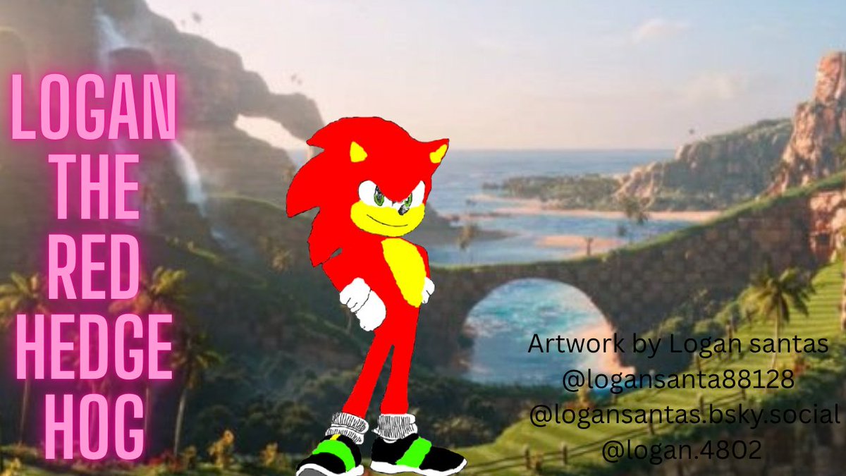 logansanta88128's tweet photo. Just finish Movie Logan red hedgehog or Movie red Sonic #SonicTheHedgehog #Redmoviesonic #RedSonic https://t.co/KzXaXXjQaB