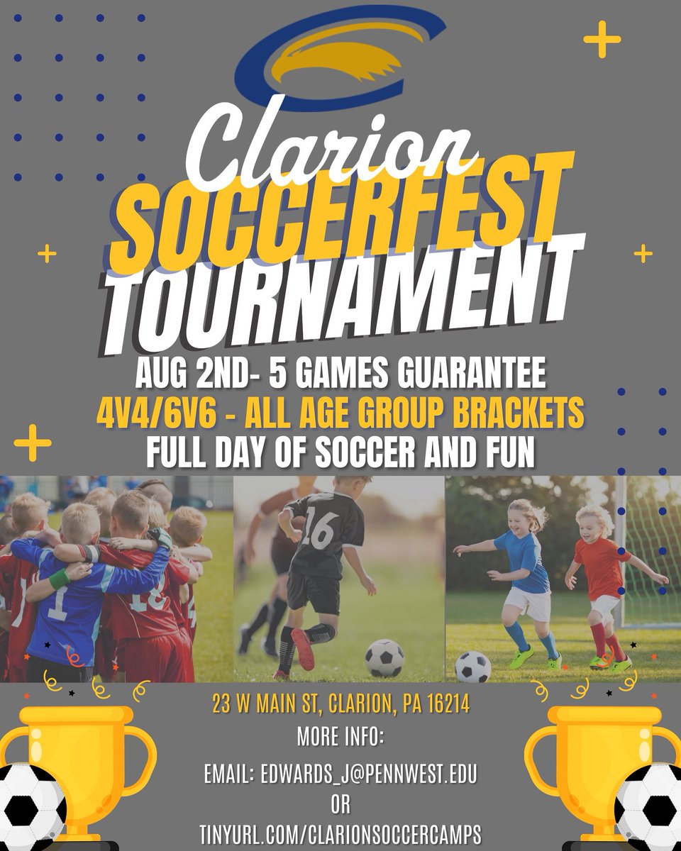 Calling all coaches!
Get your squad ready for a full day of ⚽️ fast-paced, small-sided action at SoccerFest 6v6!
Register your team today.
Mini fields. Big energy. Tons of goals. Let’s go!
Tag your team. Spread the word.
#SoccerFest6v6 #SmallSidedBigFun #TeamUp #WingsUp