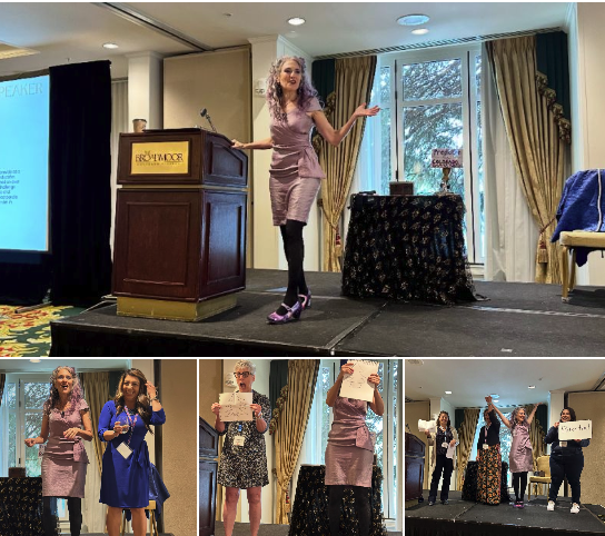 Experiencing The Magic Within You with Erica Sodos at the Women in Banking Conference — a powerful reminder that the real magic lies within each of us.
