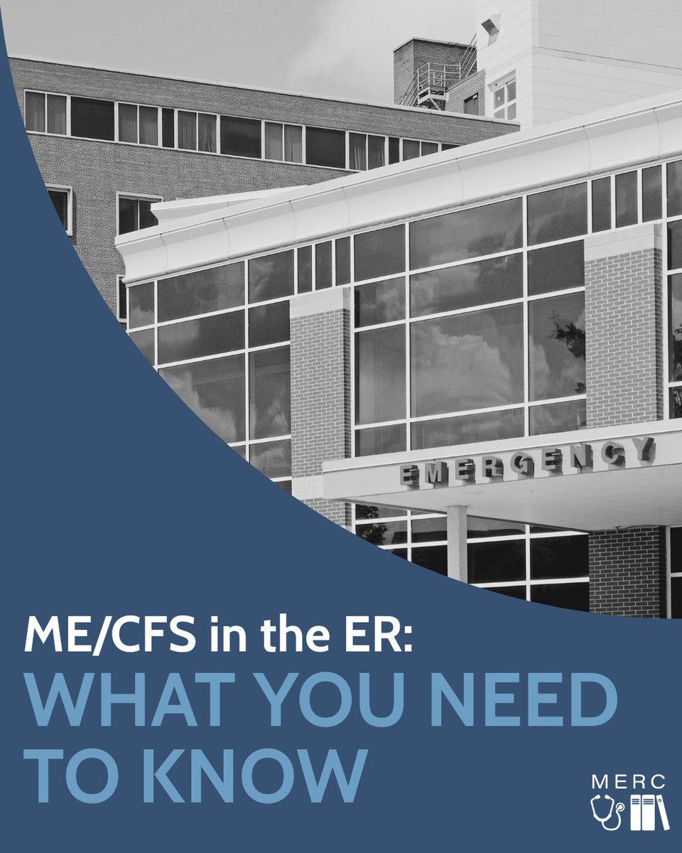 Bateman Horne Center (@batemanhorne) on Twitter photo ER visits can be tough with ME/CFS & Long COVID. The popular MERC’s guide helps providers manage OI, MCAS, sensory concerns & more.
Download & share bit.ly/3AEsKoW
💙 Share to inform emergency care!
<a href="/OpenMedF/">Open Medicine Foundation</a> #MERC #MECFS #LongCOVID #UrgentCare ER visits can be tough with ME/CFS & Long COVID. The popular MERC’s guide helps providers manage OI, MCAS, sensory concerns & more.
Download & share bit.ly/3AEsKoW
💙 Share to inform emergency care!
<a href="/OpenMedF/">Open Medicine Foundation</a> #MERC #MECFS #LongCOVID #UrgentCare