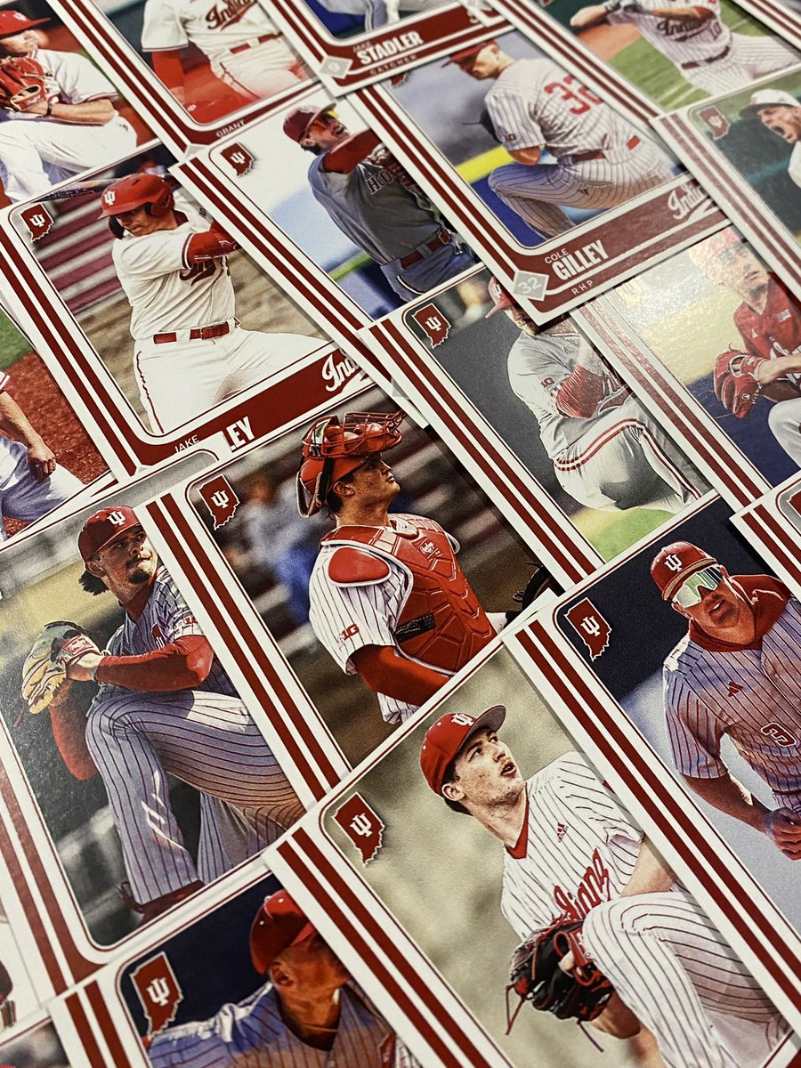 Kellan Raterman (@kellan_raterman) on Twitter photo Recently I got to design cards for the <a href="/IndianaBase/">Indiana Baseball</a> team alongside <a href="/niheiser/">Nick Heiser</a>. Probably my most enjoyable and time consuming project of the year but as a previous card collector Iβm proud of the way these turned out. Recently I got to design cards for the <a href="/IndianaBase/">Indiana Baseball</a> team alongside <a href="/niheiser/">Nick Heiser</a>. Probably my most enjoyable and time consuming project of the year but as a previous card collector Iβm proud of the way these turned out.