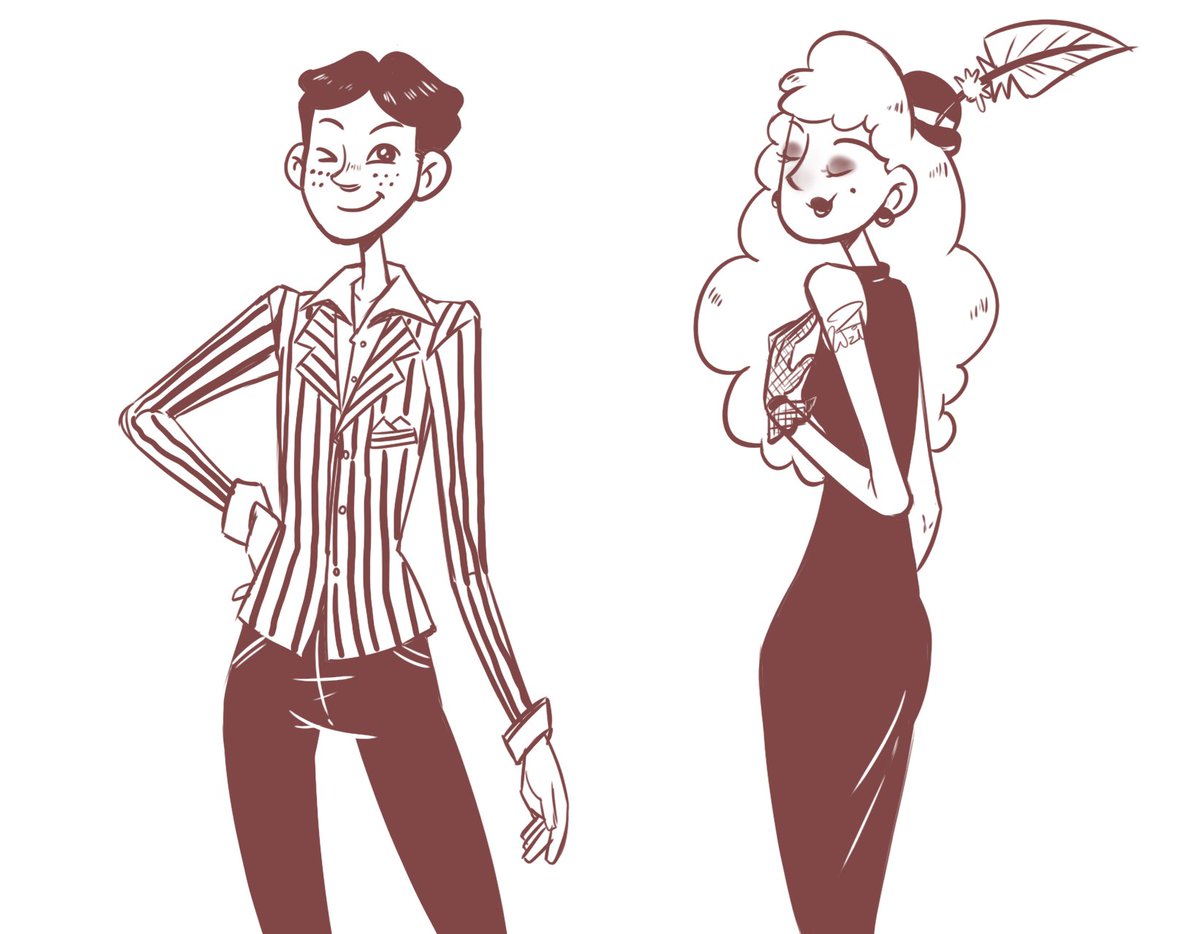Trying new art style...😜

#art #characters