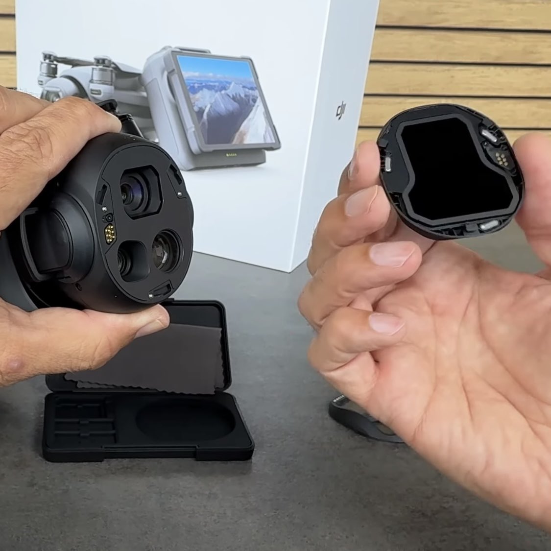 Oops. Someone forgot to read the memo... the #eND had to be removed from the #Mavic4 Creator Combo and was forbidden to be mentioned. But now it's already #leaked and #unboxed in a review video. Cheers!