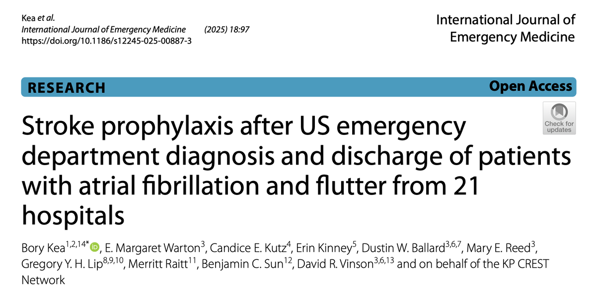 Liverpool Centre for Cardiovascular Science (@liverpoolccs) on Twitter photo Stroke prophylaxis after US emergency department diagnosis and discharge of patients with atrial fibrillation and flutter from 21 hospitals #Afib <a href="/LHCHFT/">LHCH</a> <a href="/LJMU_Health/">LJMUHealth</a> <a href="/LivHPartners/">Liverpool Health Partners</a> intjem.biomedcentral.com/articles/10.11⦠Stroke prophylaxis after US emergency department diagnosis and discharge of patients with atrial fibrillation and flutter from 21 hospitals #Afib <a href="/LHCHFT/">LHCH</a> <a href="/LJMU_Health/">LJMUHealth</a> <a href="/LivHPartners/">Liverpool Health Partners</a> intjem.biomedcentral.com/articles/10.11ā¦