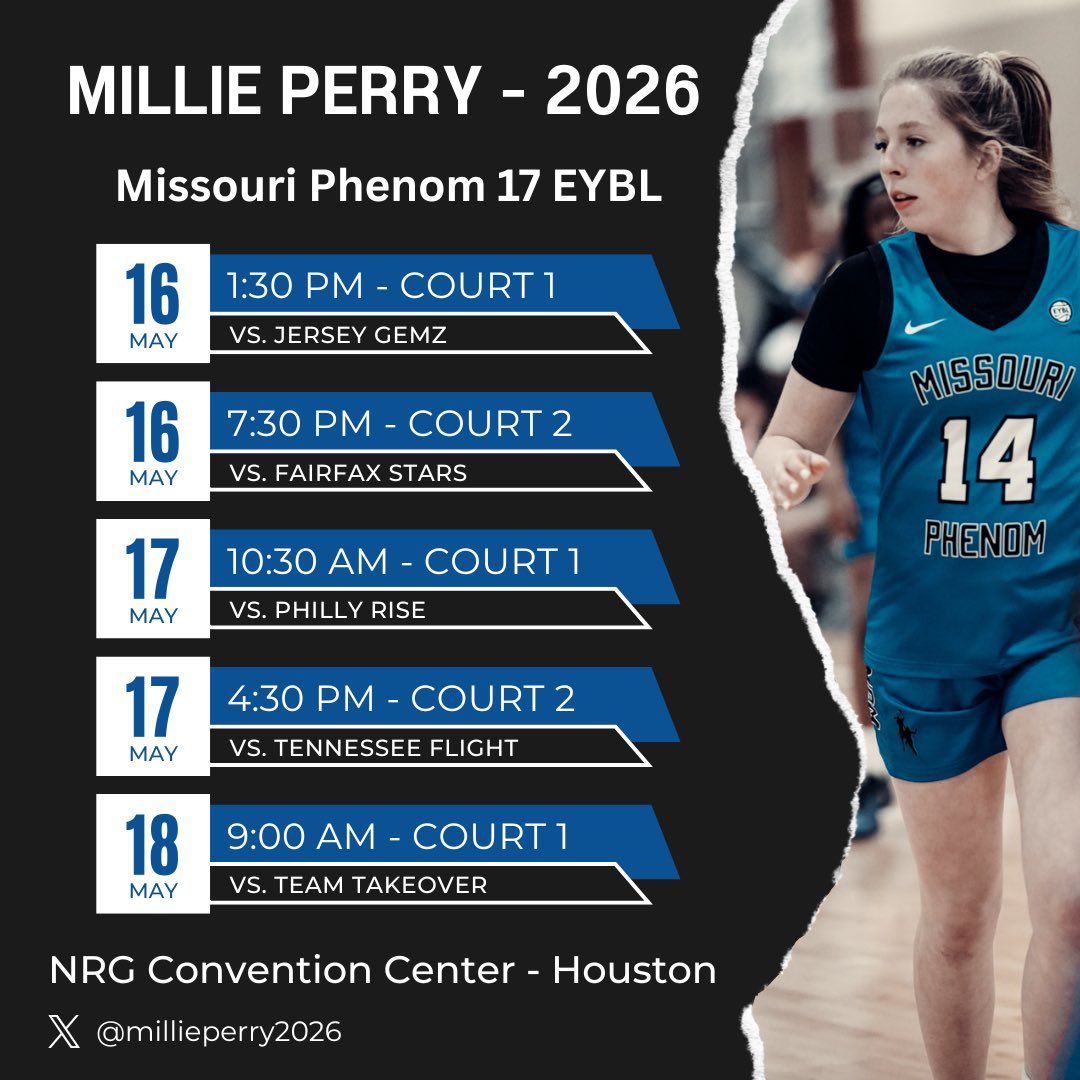 Session 2 schedule <a href="/MissouriPhenom/">Phenom Basketball</a>