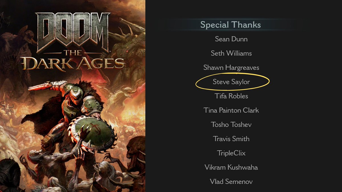 Steve Saylor (@stevesaylor) on Twitter photo ACHIEVEMENT UNLOCKED: Work on a DOOM GAME!
I am always in awe and appreciation for any studio that wants to consult with me on a game. Many individuals help make accessibility happen, and I'm just so grateful to be a small, tiny part of it.
Thank you <a href="/idSoftware/">id Software</a> for bringing me ACHIEVEMENT UNLOCKED: Work on a DOOM GAME!
I am always in awe and appreciation for any studio that wants to consult with me on a game. Many individuals help make accessibility happen, and I'm just so grateful to be a small, tiny part of it.
Thank you <a href="/idSoftware/">id Software</a> for bringing me