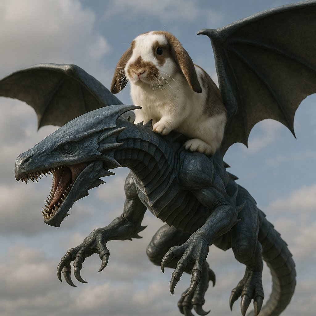 It's time to duel! 

🐰🐉