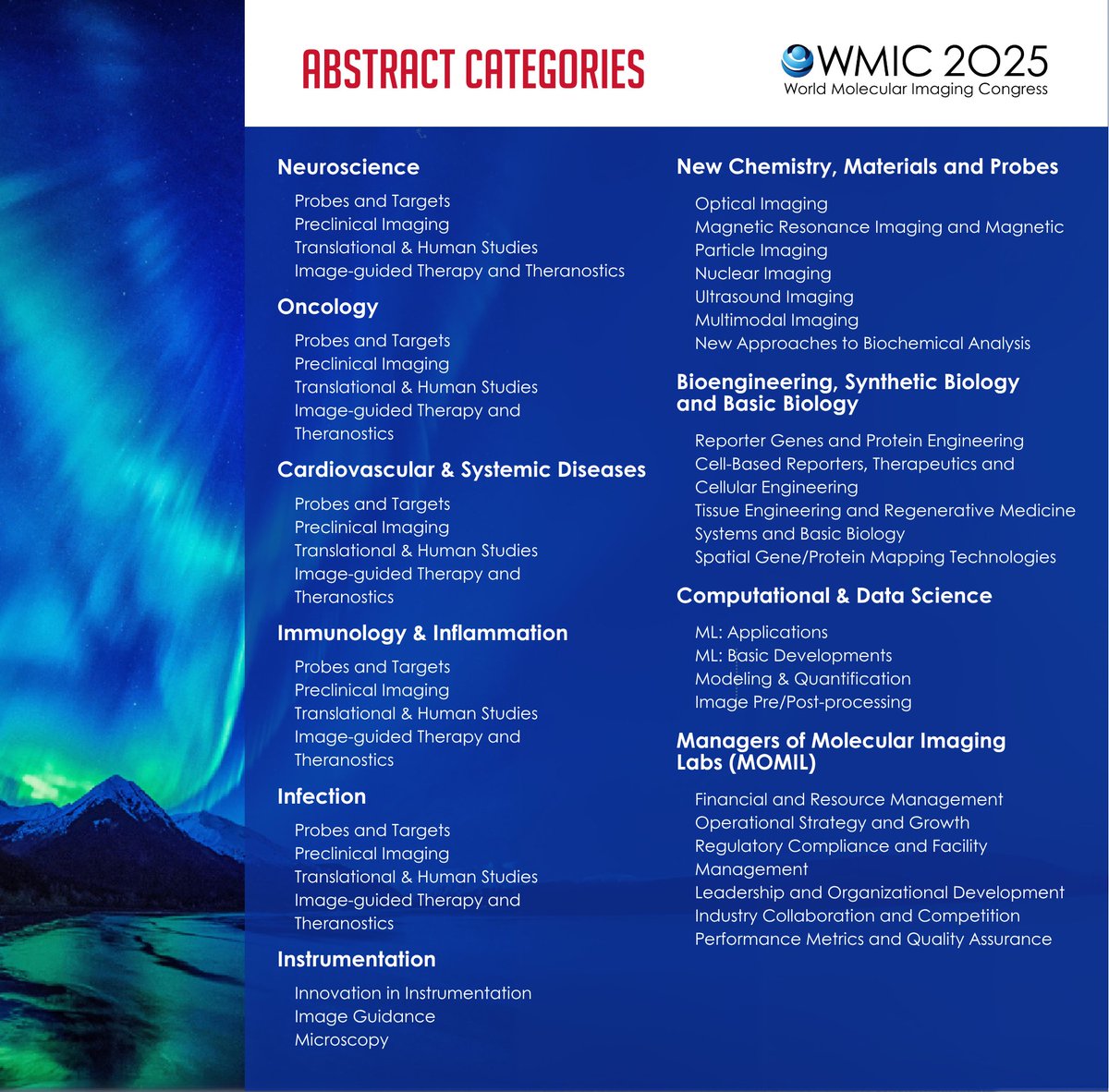 WMIS WMIC (@wmiswmic) on Twitter photo OPENING SOON: Late-Breaking Abstract Submissions for #WMIC2025 🚨
To prepare, we’re now accepting volunteer applications for abstract reviewers!
📆 Review periods: May 16–July 11 or July 15–25
Apply here: xcdsystem.com/wmis/forms/ind… OPENING SOON: Late-Breaking Abstract Submissions for #WMIC2025 🚨
To prepare, we’re now accepting volunteer applications for abstract reviewers!
📆 Review periods: May 16–July 11 or July 15–25
Apply here: xcdsystem.com/wmis/forms/ind…