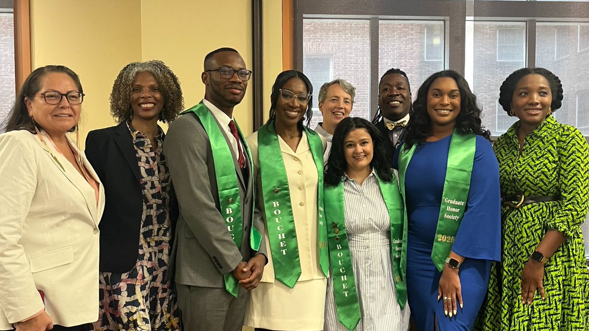 Hopkins Nursing (@jhunursing) on Twitter photo Four #JHSON students were inducted into the Edward Alexander Bouchet Graduate Honor Society, a network of scholars who exemplify academic and personal excellence. Congratulations <a href="/thenpthatcares/">Brenice Duroseau, MSN, APRN, FNP-C, RNC-OB, AAHIVS</a>, <a href="/fmetlock/">Faith Elise Metlock</a>, Thomas Hinneh, and Laura Mata Lopez! Read more about these students and Four #JHSON students were inducted into the Edward Alexander Bouchet Graduate Honor Society, a network of scholars who exemplify academic and personal excellence. Congratulations <a href="/thenpthatcares/">Brenice Duroseau, MSN, APRN, FNP-C, RNC-OB, AAHIVS</a>, <a href="/fmetlock/">Faith Elise Metlock</a>, Thomas Hinneh, and Laura Mata Lopez! Read more about these students and