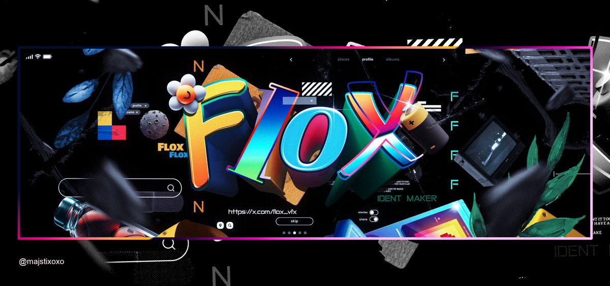 fLOX..(*￣3￣)╭+=