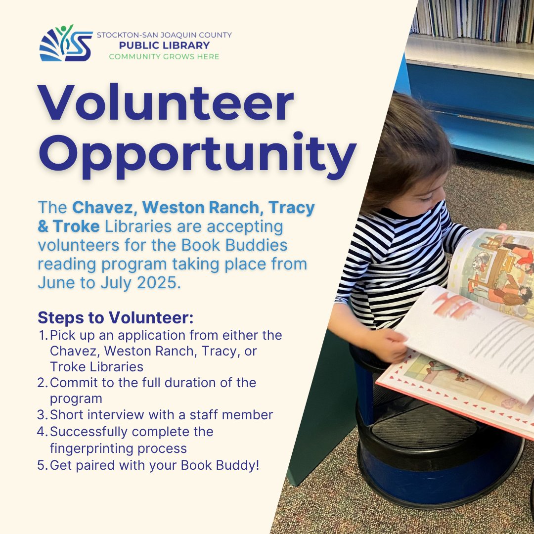 Stockton-San Joaquin County Public Library tweet media