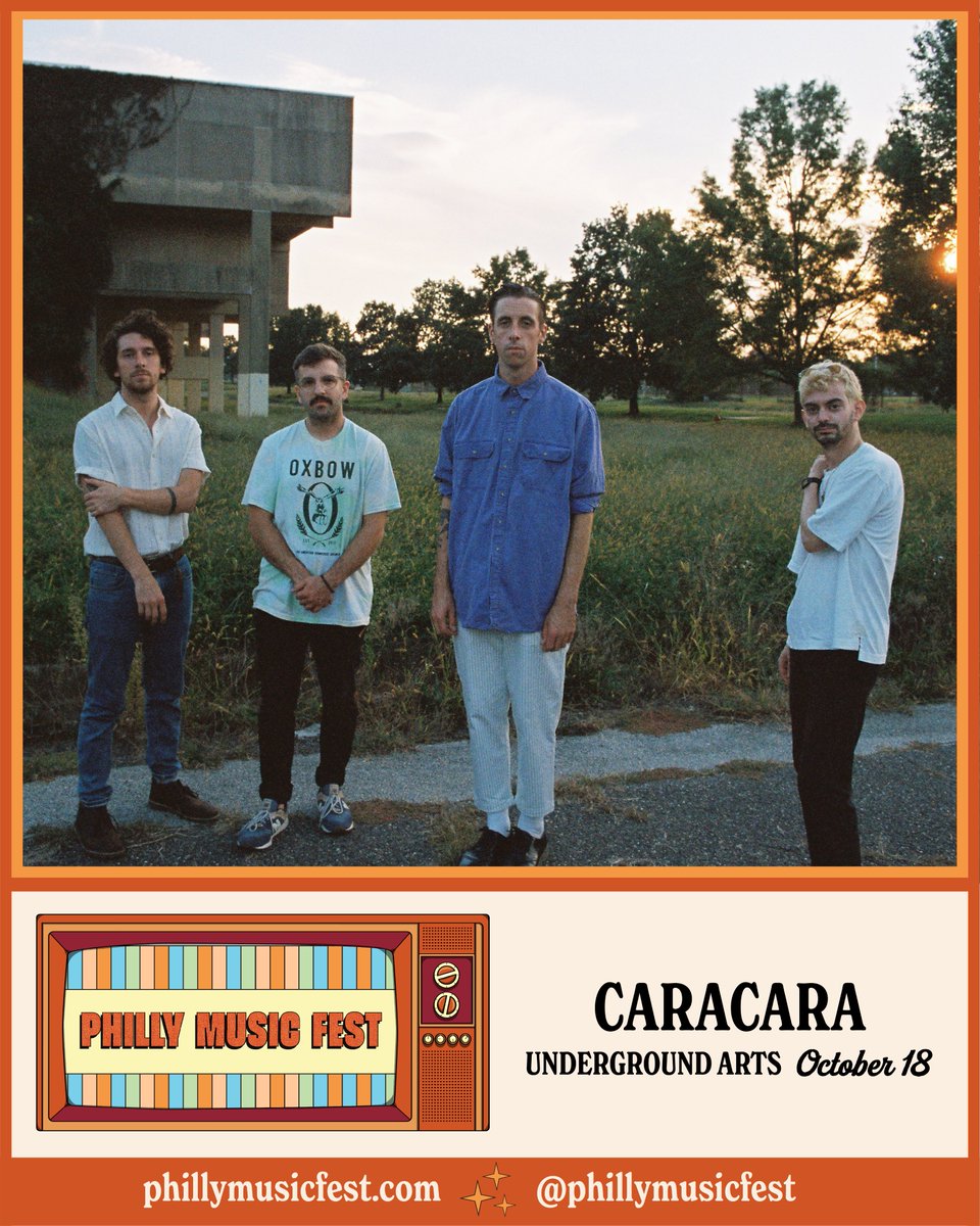 Caracara (@caracaraphilly) on Twitter photo WE'RE PLAYING PHILLY MUSIC FEST WITH <a href="/thewonderyears/">The Wonder Years</a> AND <a href="/KulfiGirls/">KulfiGirls</a>. AUGUST 18 2025. TICKETS ON SALE FRIDAY MAY 16 10AM EASTERN.
THIS IS A TERRIBLE INTERNET PLATFORM AND I'M TRYING NOT TO USE IT BUT I'M COMPLICIT TODAY BECAUSE I DON'T WANT YOUR COMPLICIT ASS TO MISS THE GIG. WE'RE PLAYING PHILLY MUSIC FEST WITH <a href="/thewonderyears/">The Wonder Years</a> AND <a href="/KulfiGirls/">KulfiGirls</a>. AUGUST 18 2025. TICKETS ON SALE FRIDAY MAY 16 10AM EASTERN.
THIS IS A TERRIBLE INTERNET PLATFORM AND I'M TRYING NOT TO USE IT BUT I'M COMPLICIT TODAY BECAUSE I DON'T WANT YOUR COMPLICIT ASS TO MISS THE GIG.