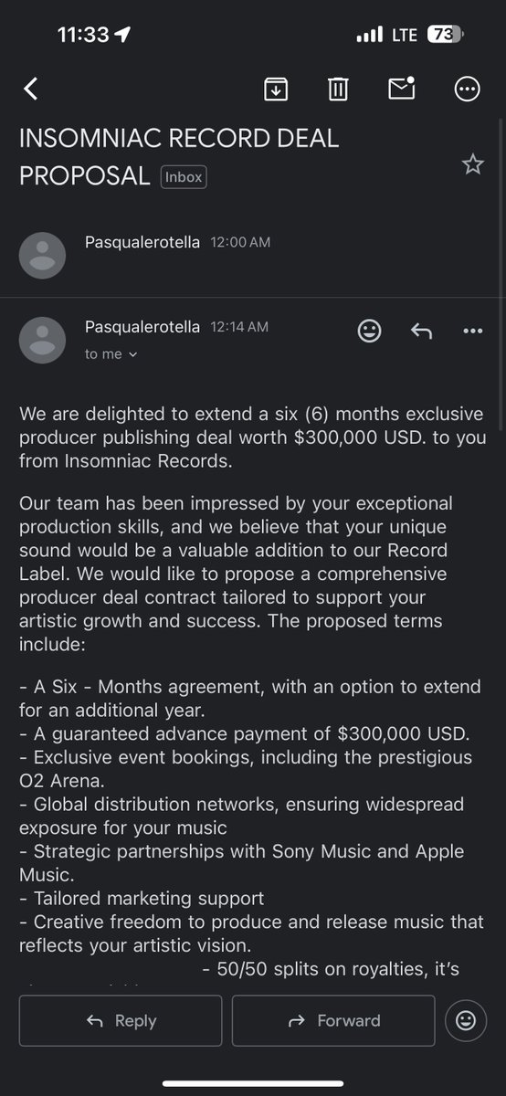 whoever sent this fake ass email…COUNT YA FUCKING DAYS 🤣🤣