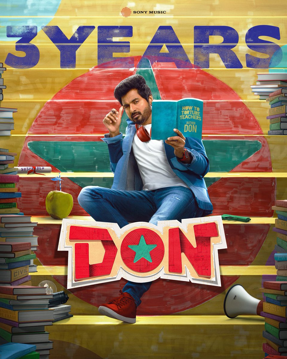 lovely_akilan's tweet photo. Once and always! 🥰❤️ #DON
Marking a solid 3️⃣ Years of the fantastic #Don 🥳😍
#3YearsOfDon https://t.co/BA7rzVlfPI