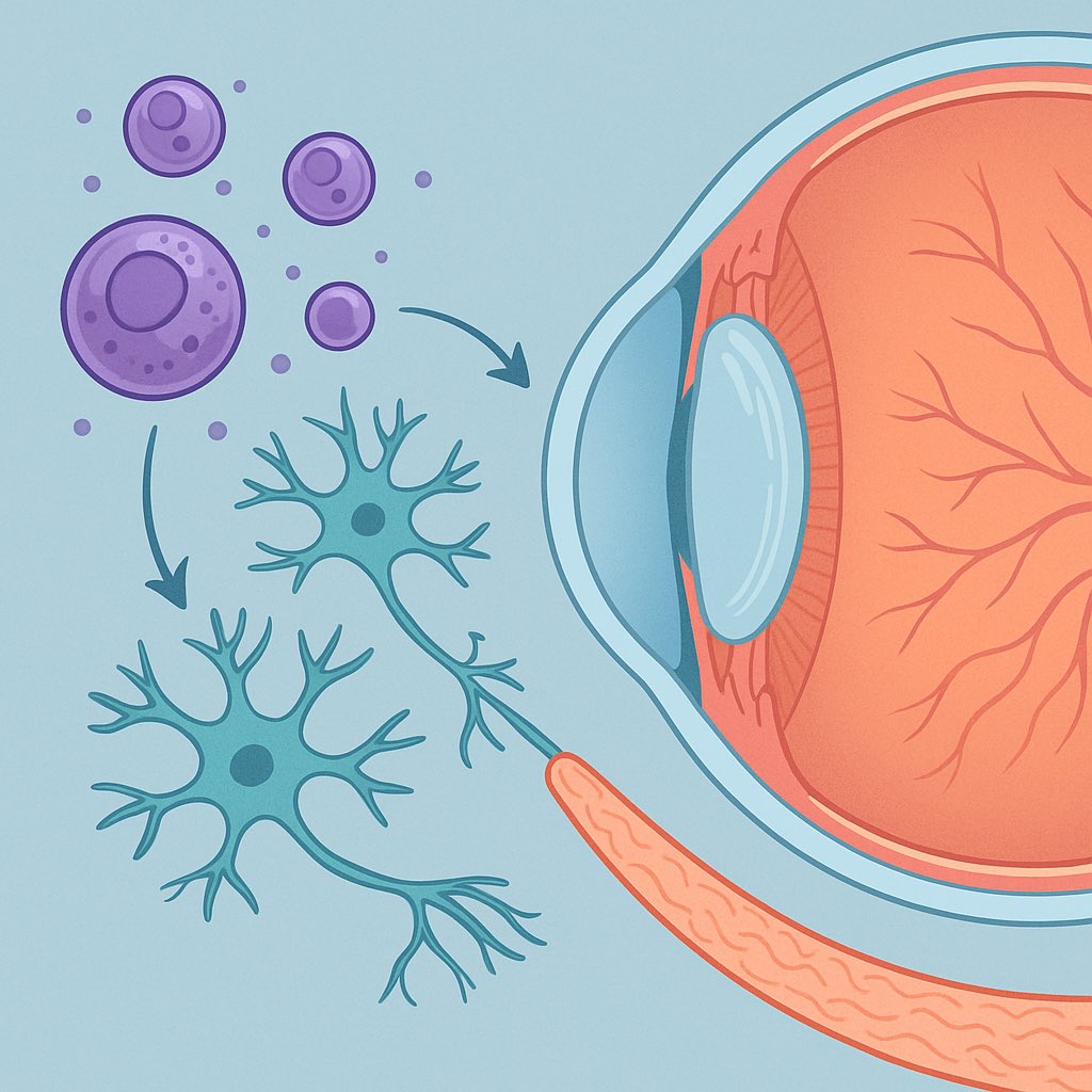 Extracellular Vesicles Show Promise in Protecting Vision in Glaucoma  happiesthealth.com/articles/futur…