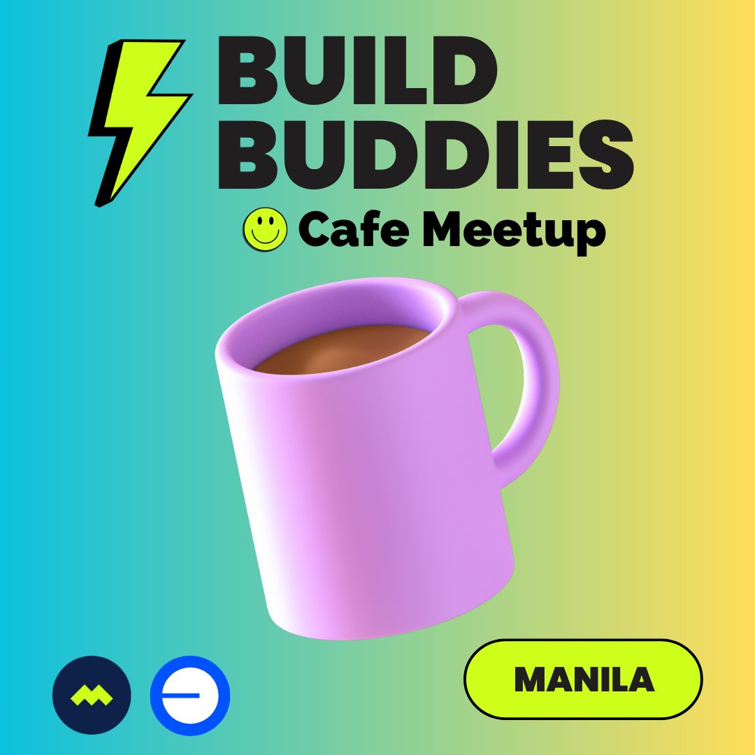 meta_pool_ph's tweet photo. 👀 Check out where this week’s @build_buddies is landing: https://t.co/zC5VifQ5Sy
We’re teaming up with @basepilipinas to support builders joining the @base Batches Global Buildathon. @meta_pool_ph’s joining to connect and jam with Web3 builders—plus there’s free coffee ☕ https://t.co/oEAft0HHYd