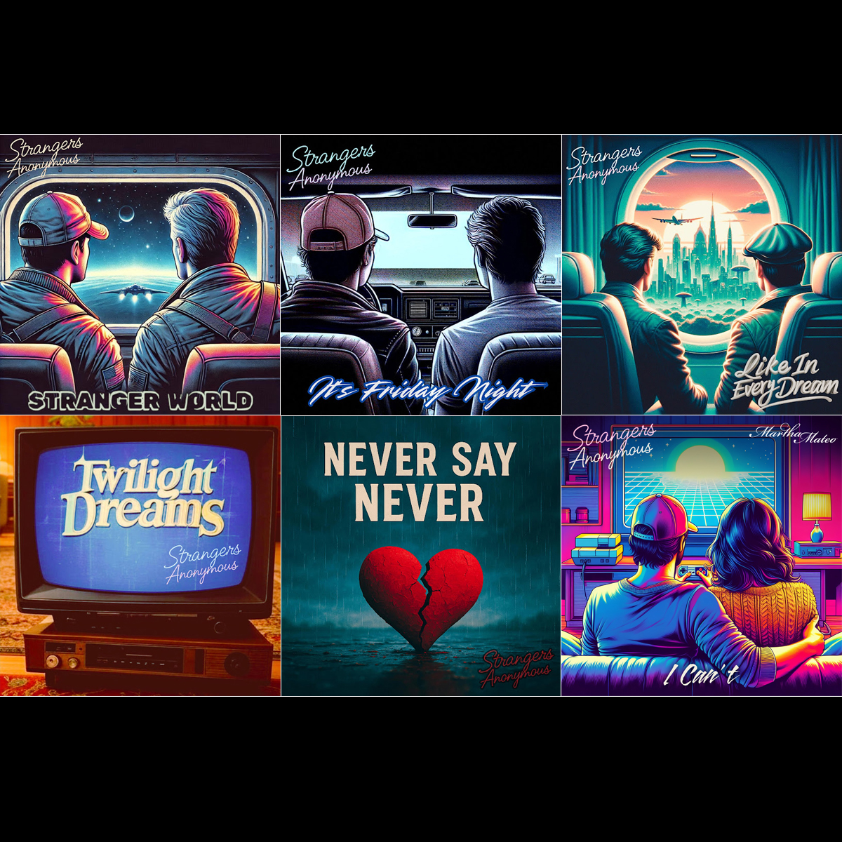 Vivimos en un “Mundo extraño”, donde “Es viernes por la noche” y todo parece raro “Como en cada sueño”.
A veces nos perdemos en “Sueños del crepúsculo”, nos repetimos “Nunca digas nunca”…
Pero hay momentos en los que simplemente “No puedo”.
🎧 Este viernes.

#marthamateo #ICant