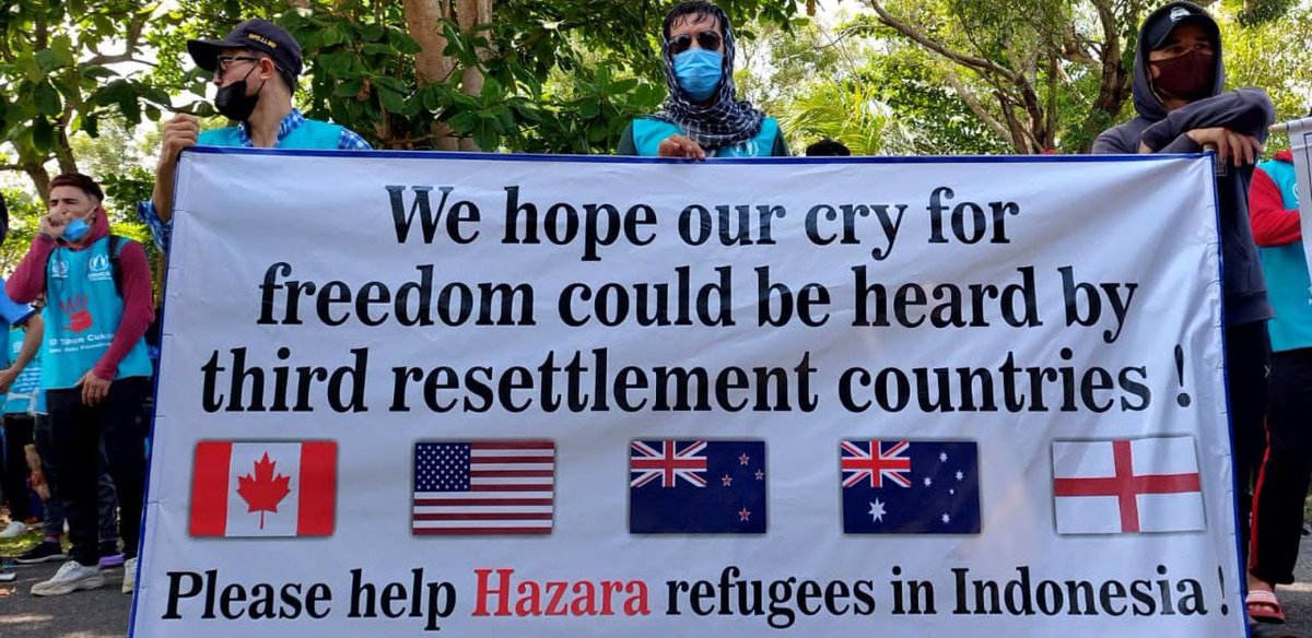 Menschenrechte sollten überall gelten. Auch für Hazara-Flüchtlinge, die in Indonesien jahrelang warten.“
#End13YearsInLimbo_Indonesia