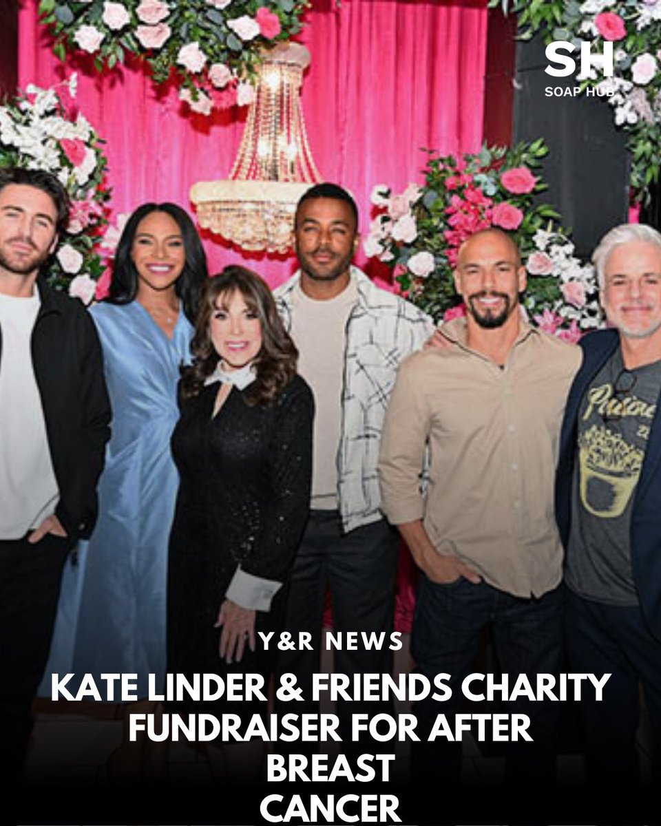ABC_program_'s tweet image. Via @soaphub
The Young and the Restless stars joined The Kate Linder &amp;amp; Friends Charity fundraiser for after Breast Cancer presents Shine a Light Brunch in Vaughan.  The event raised almost $50,000 for the charity after Breast Cancer. 

#KateLinder #BreastCancer #afterbreastcancer