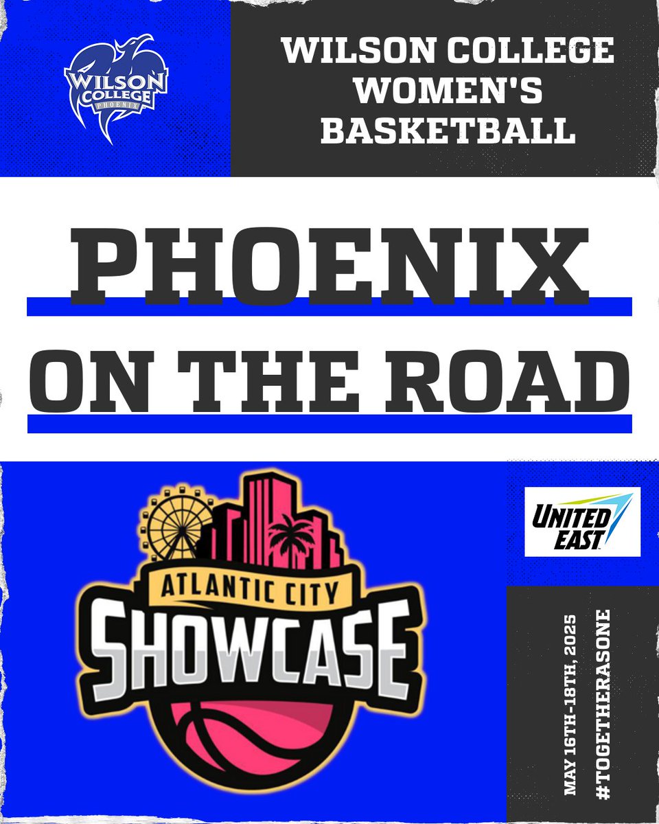 PhoenixWBB (@phoenixwbb) on Twitter photo Our staff is on the road this weekend heading down to Atlantic City, NJ for the 2025 Atlantic City Showcase.
We are on the lookout for Future Phoenix!
Drop your schedules below or email them to Coach Ward: dylan.ward@wilson.edu
#RISEUP #TogetherasOne Our staff is on the road this weekend heading down to Atlantic City, NJ for the 2025 Atlantic City Showcase.
We are on the lookout for Future Phoenix!
Drop your schedules below or email them to Coach Ward: dylan.ward@wilson.edu
#RISEUP #TogetherasOne