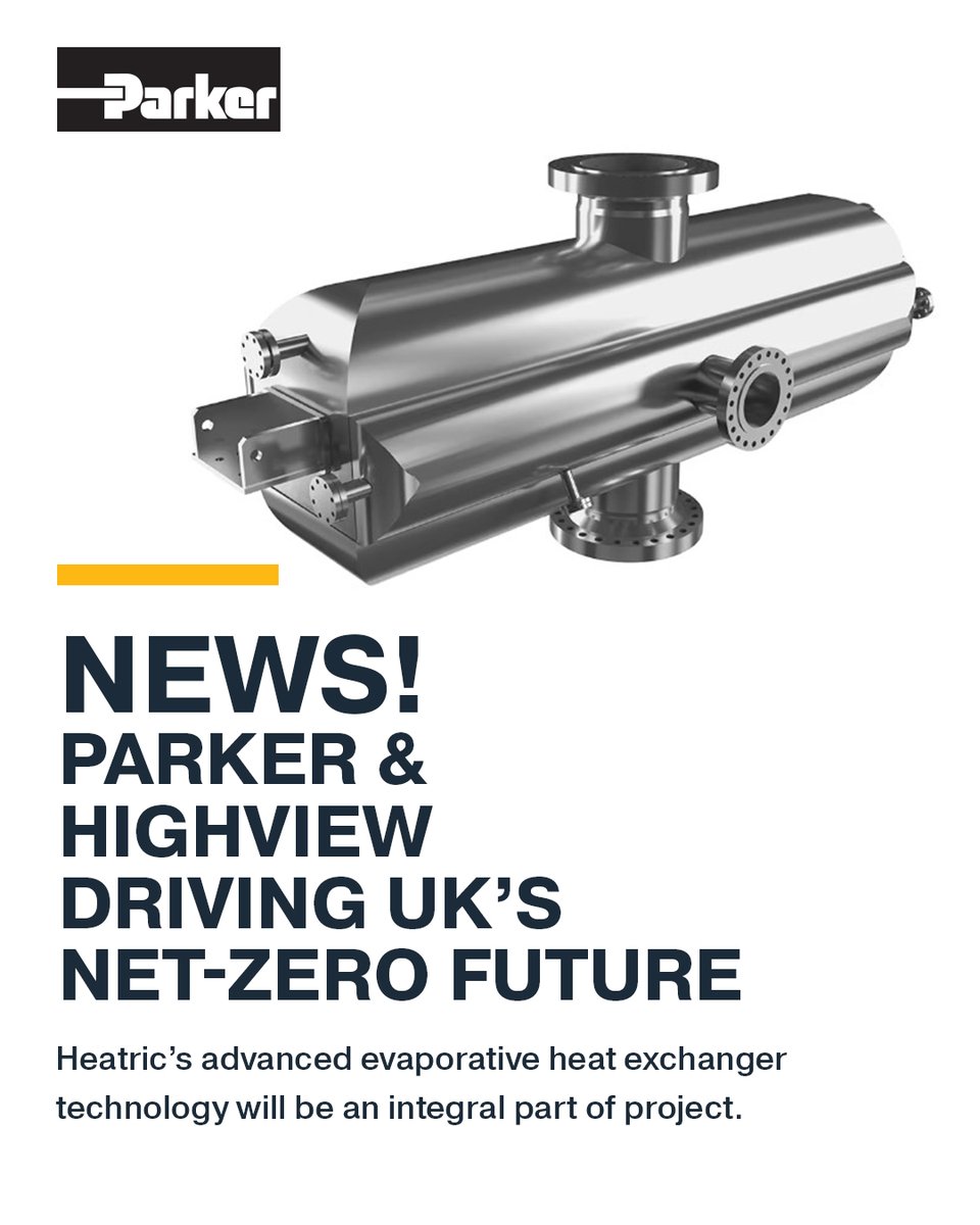 Exciting news! Advanced heat exchangers cut energy loss.

Read the full press release here: prker.co/3GROZPx

#ParkerInTheNews
