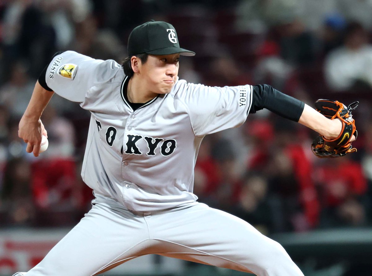 一軍】vs 広島 マツダスタジアム (九回) G 4-4 C 五番手で大勢投手が