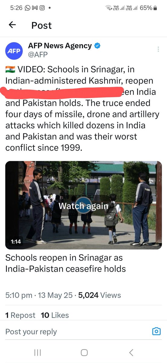 VotRobin's tweet photo. I request the Indian government plz clarify AFP news that kashmir including POK and Aksai Chin is integral part of India. Correct their knowledge otherwise ban them in India
@PMOIndia @narendramodi @OmarAbdullah @AFP @DrSJaishankar @DrJitendraSingh @BJP4India @thevoiceoftrust https://t.co/I9aKkJldXO