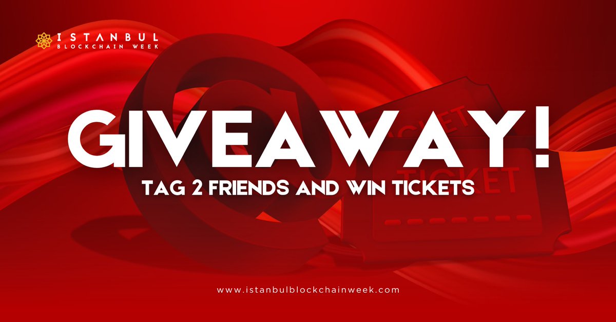 IstanbulBlockWk's tweet image. 🎉 GIVEAWAY ALERT! 🎉
Want to attend IBW for FREE? 👀
All you've got to do is:

Follow @IstanbulBlockWk , @EAK_Digital and @eakwire 
Tag 2 friends and tell us your favourite place to visit in Türkiye 🤩
Winners will be announced next Monday!