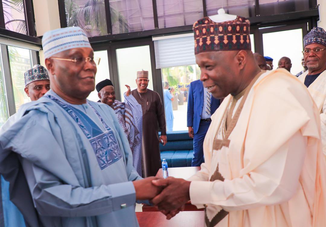 I just arrived at the NAF Centre in Abuja for the launch and public presentation of a book titled: 'Being True to Myself' by my good friend and associate, the former Governor of Jigawa State, His Excellency Sule Lamido. -AA