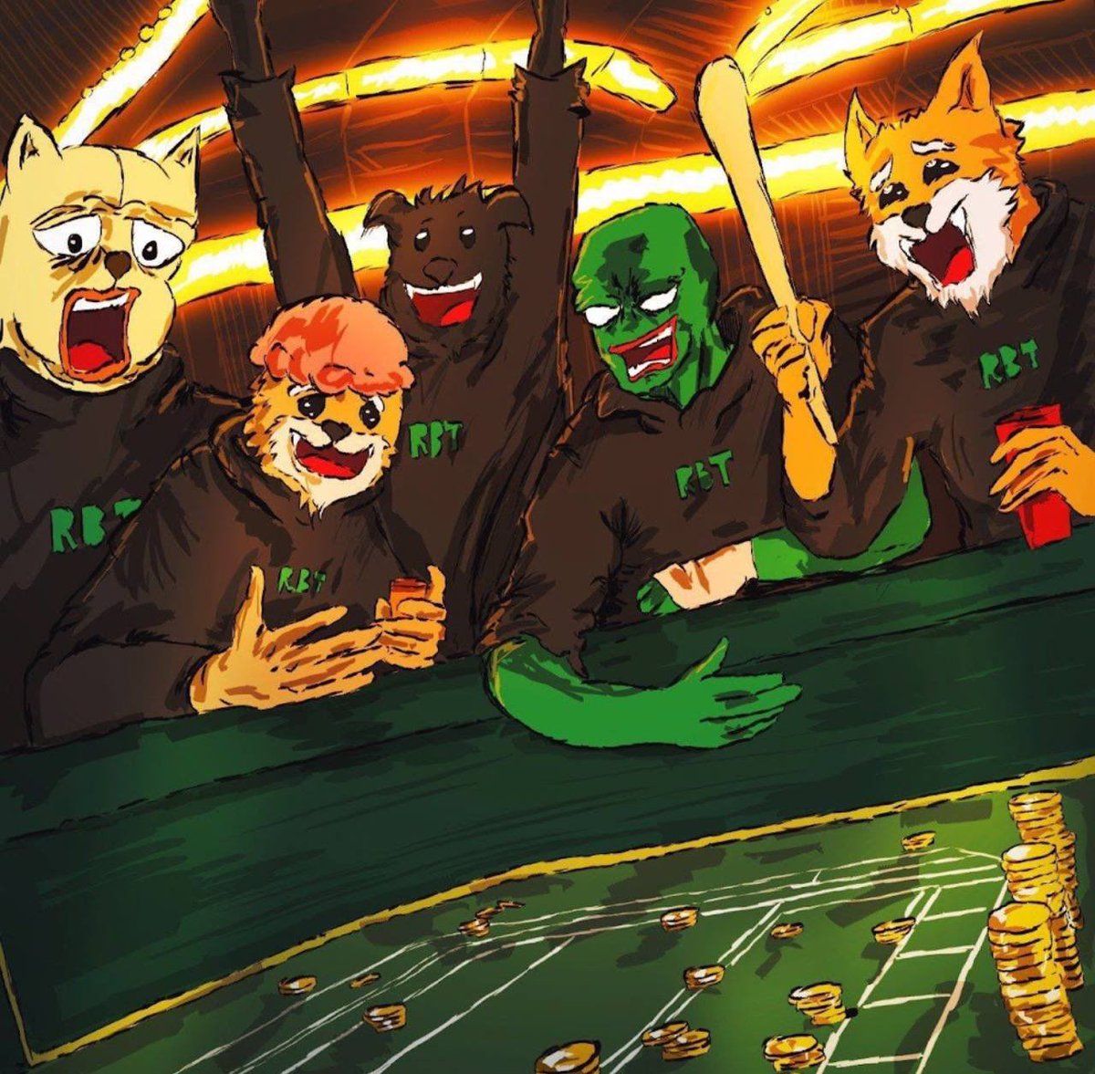 RibbitOnSolana's tweet image. The ticker is $RBT It's been around for over 18 months. It has a strong community and holders have diamond hands. Its art is unique. Solana's frog is about to make a big push 🫵🐸 $RBT RIBBIT ON #SOLANA