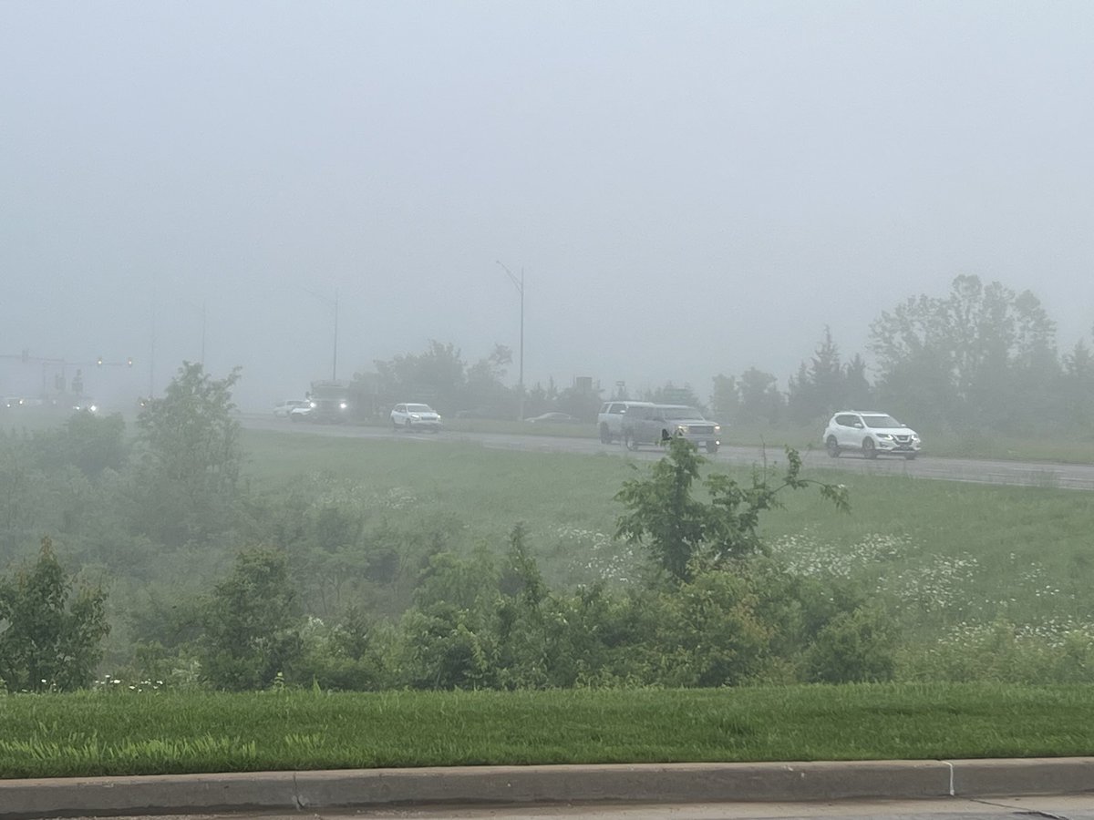 Good morning from a foggy Jefferson County at Highway 141 and Route 21. It has been foggy all morning long and that continues right now. Be careful if you’re driving this morning. Give yourself extra time to deal with the fog and stay safe on the roads. Happy Tuesday everyone!