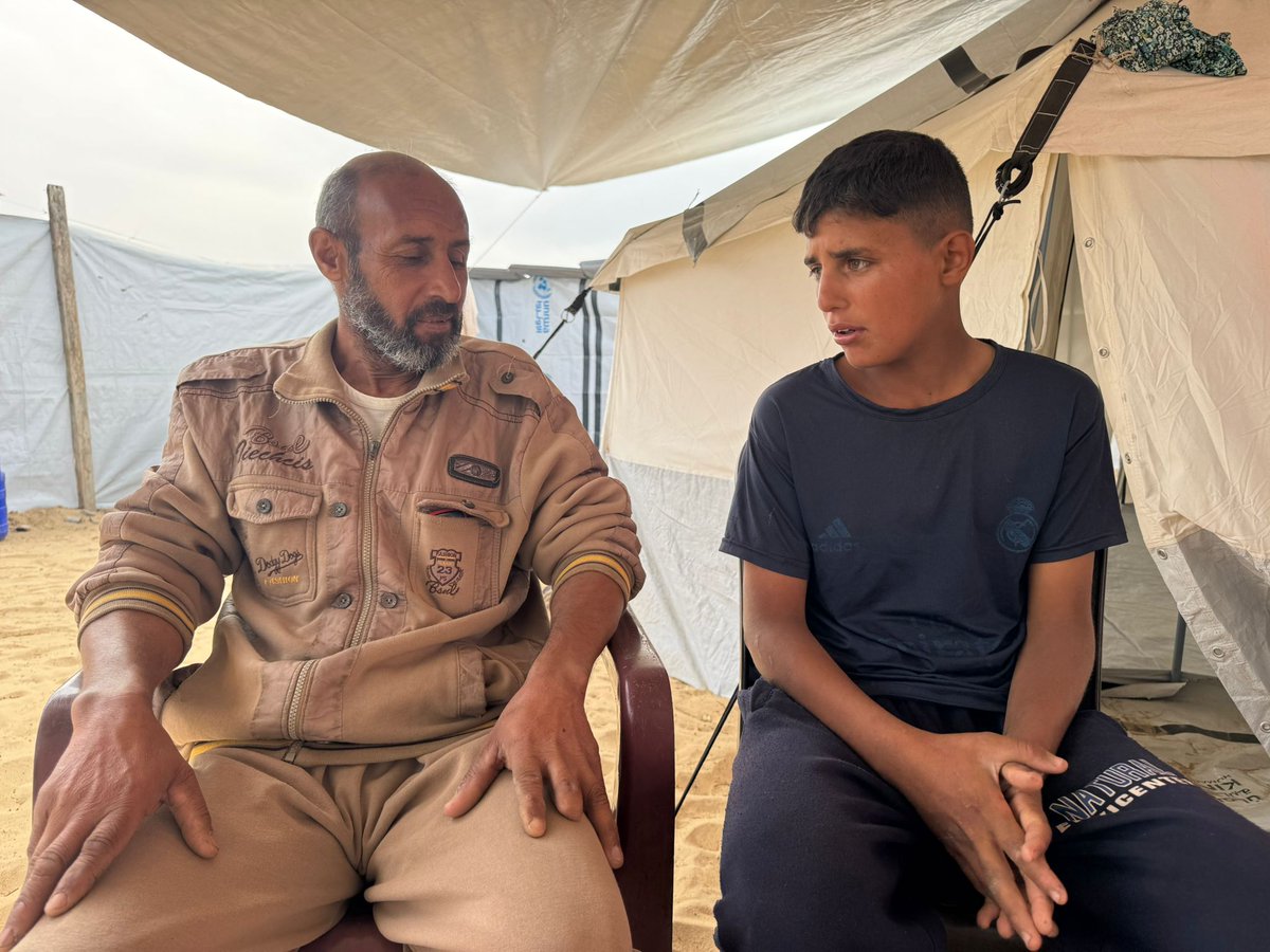 Malachy Browne (@malachybrowne) on Twitter photo Mohammed al Bardawil, a young witness to the March 23 attack on medics in Gaza, was killed on Saturday when an Israeli gunboat fired on Rafah beach. His father Saeed asked our colleague <a href="/BilalAbuYazan/">Bilal Shbair</a> today for a photo of his son when he interviewed them together for our report. Mohammed al Bardawil, a young witness to the March 23 attack on medics in Gaza, was killed on Saturday when an Israeli gunboat fired on Rafah beach. His father Saeed asked our colleague <a href="/BilalAbuYazan/">Bilal Shbair</a> today for a photo of his son when he interviewed them together for our report.