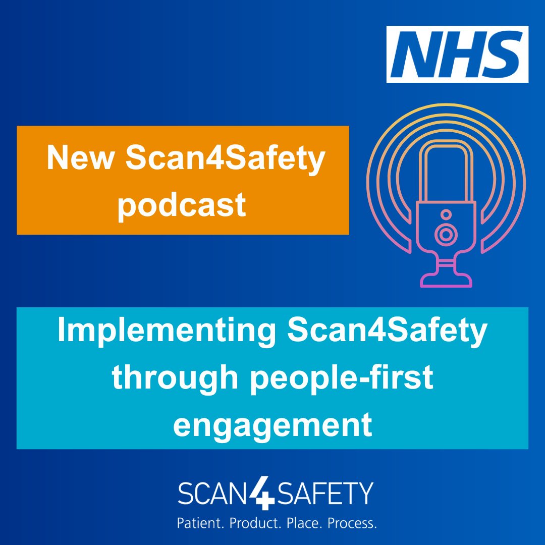 Scan4Safety (@scan4safety) on Twitter photo NEW PODCAST LAUNCH: Implementing #Scan4Safety through people-first engagement
Listen to Ricky Tenchavez share how he rolled out Scan4Safety across 28 theatres at <a href="/DBH_NHSFT/">Doncaster and Bassetlaw Teaching Hospitals</a> turning staff resistance into enthusiastic adoption!
🔊 Podcast: soundcloud.com/nhsengland/imp…
#Scan4Safety NEW PODCAST LAUNCH: Implementing #Scan4Safety through people-first engagement
Listen to Ricky Tenchavez share how he rolled out Scan4Safety across 28 theatres at <a href="/DBH_NHSFT/">Doncaster and Bassetlaw Teaching Hospitals</a> turning staff resistance into enthusiastic adoption!
🔊 Podcast: soundcloud.com/nhsengland/imp…
#Scan4Safety