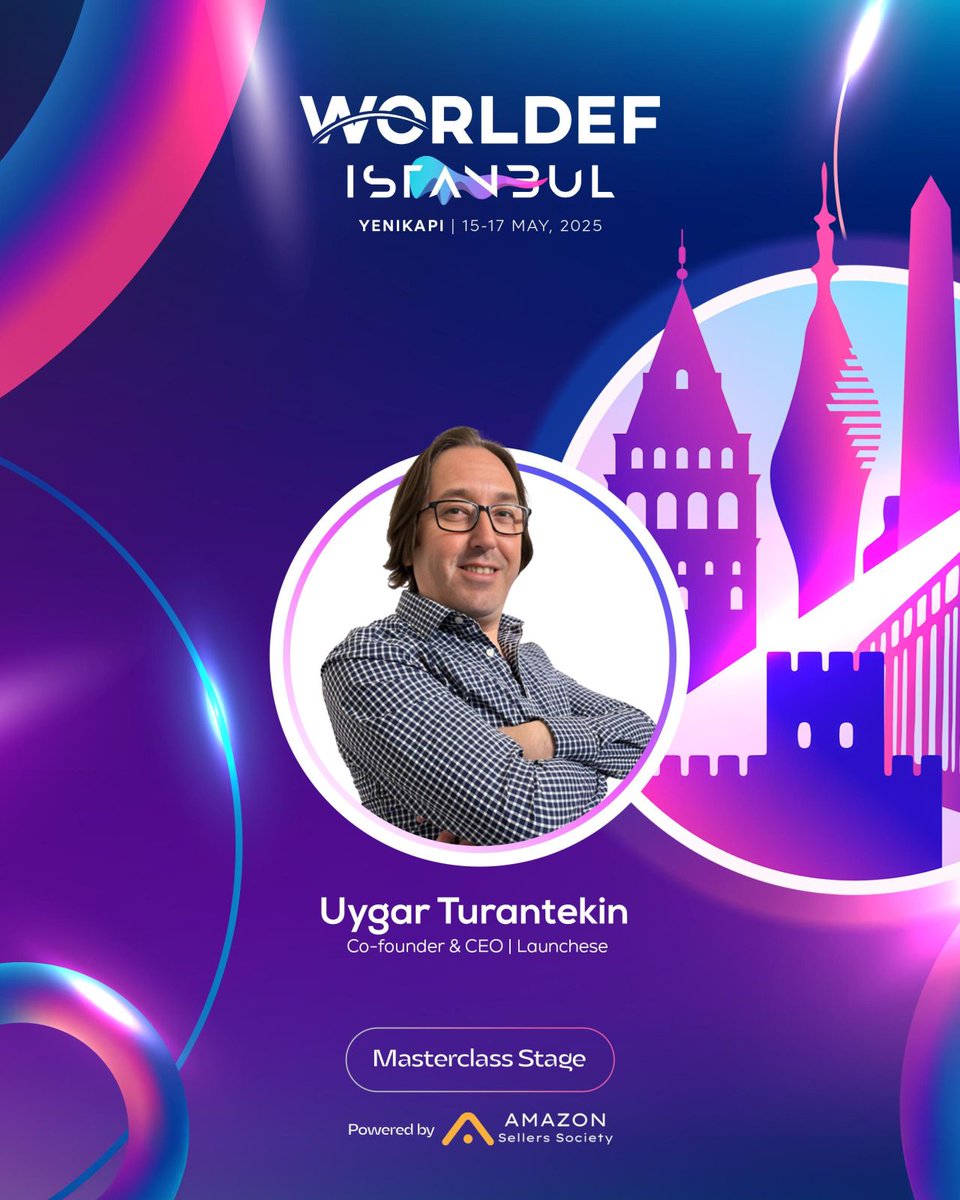 🇹🇷 Merhaba Türkiye!
Launchese, 16 Mayıs’ta WORLDEF ISTANBUL 2025’te sahnede.
CEO’muz Uygar Turantekin İngiltere &amp; ABD’de şirket kurma, ödeme sistemleri ve global büyüme yollarını anlatıyor.

📍 Masterclass Sahnesi | ⏰ 11:45

👉 Kaçırmayın! worldef.com/events/istanbu…

#Launchese