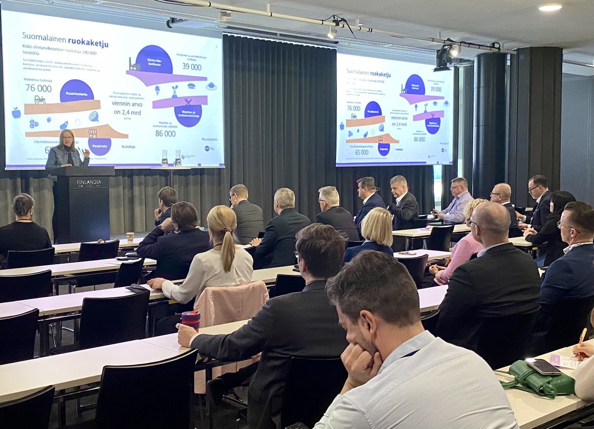 #ruokavienti nextille levelille!
<a href="/PaiviNerg/">Päivi Nerg</a> kertoo viennin yrityslähtöisestä kehittämisestä. Tahtoa, intoa ja potentiaalia on valtavasti🇫🇮mutta myös työtä tehtävänä.
#elintarvikepäivä