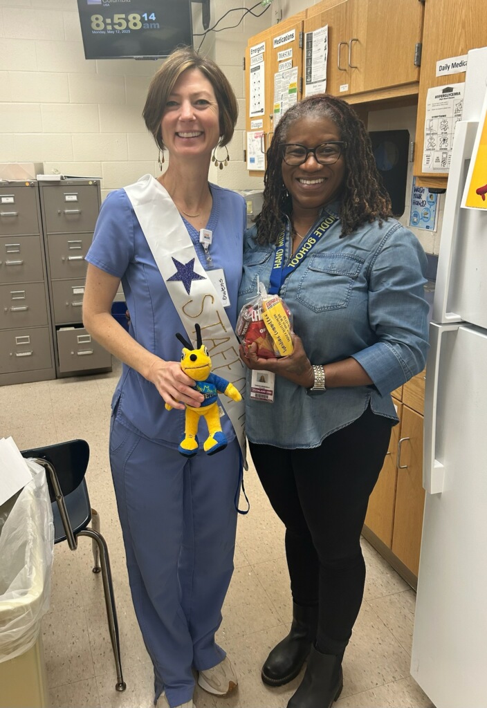 Congratulations to Nurse Owens our May Staff of the Month !!!