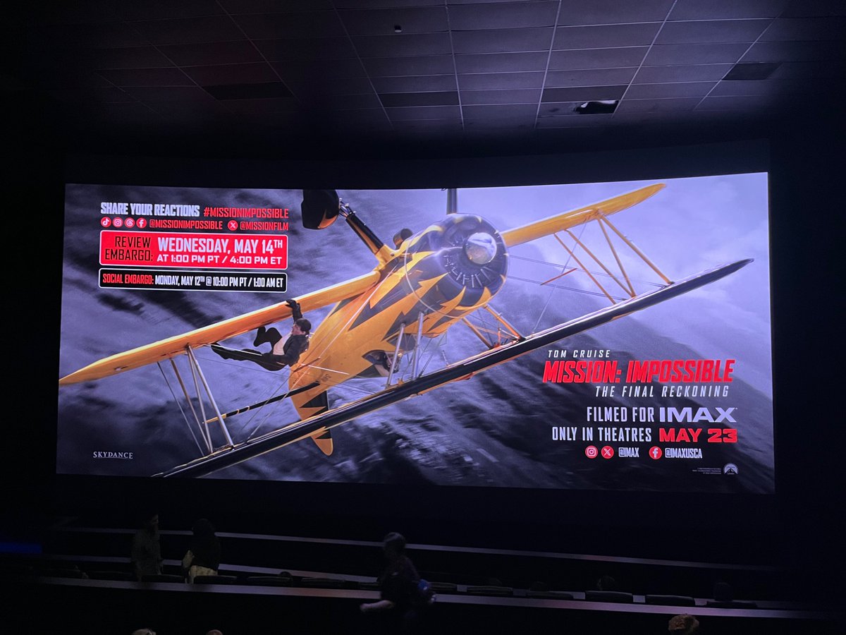 Mission Impossible: The Final Reckoning goes bigger in all respects with a longer runtime, higher stakes, intense action, but also a lot more cheese and drawn out drama. 

#MissionImpossible #MissionImpossibleTheFinalReckoning #TheFinalReckoning #TomCruise