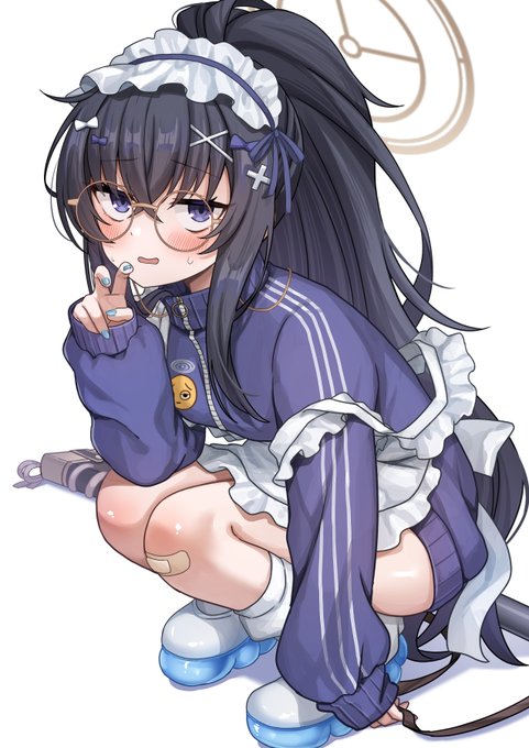 ジャージメイドウイ(眼鏡ver.) 